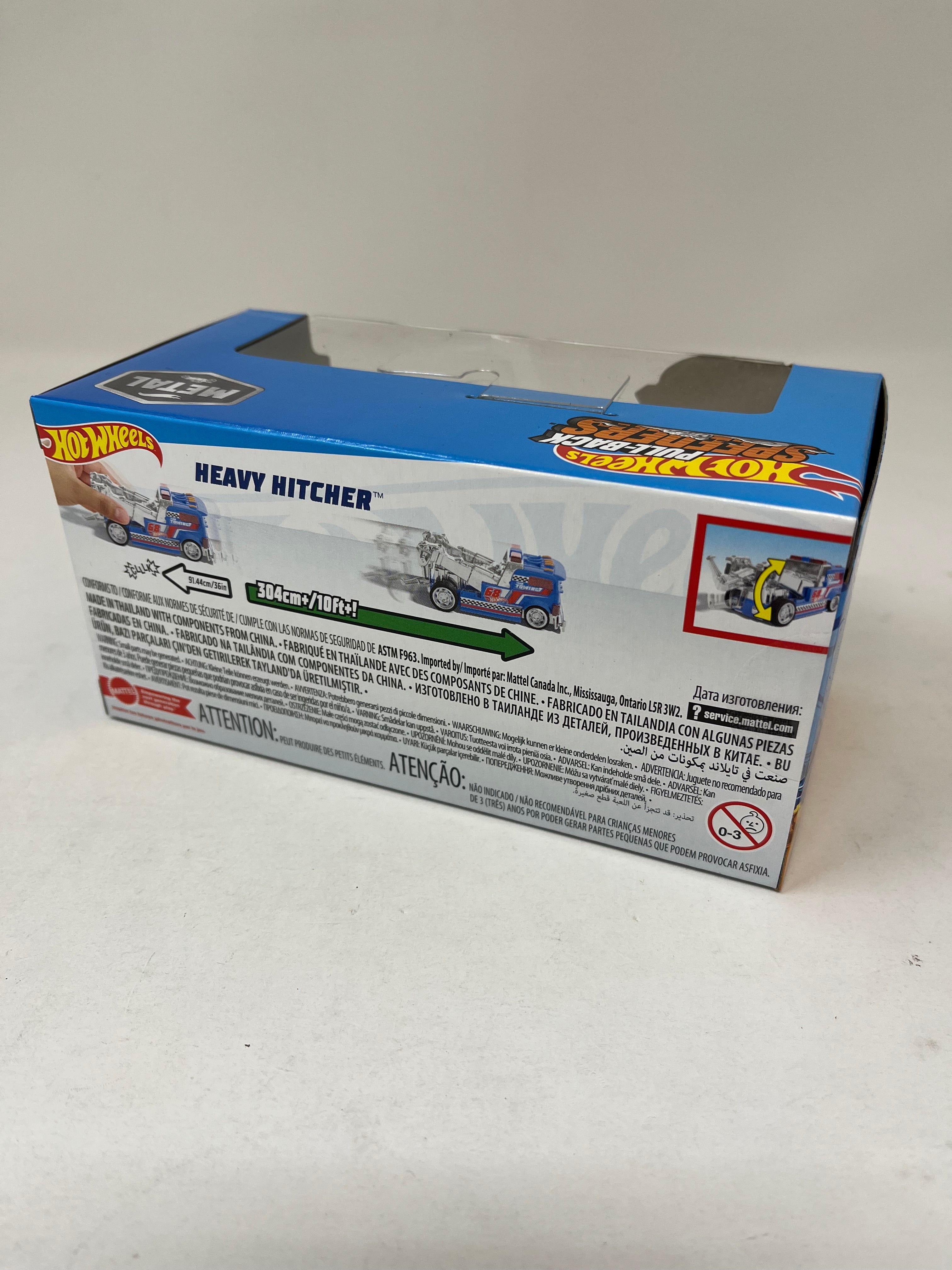 Heavy Hitcher * 2024 Hot Wheels Pull-Back Speeders 1:43 scale、mySite、hgirdovlk