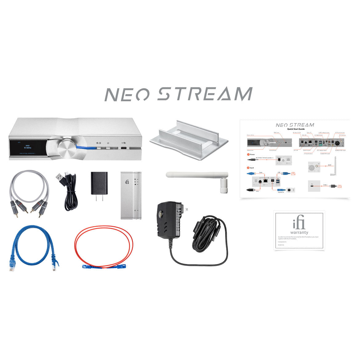  iFi Audio - NEO Stream、mySite、merchandisen