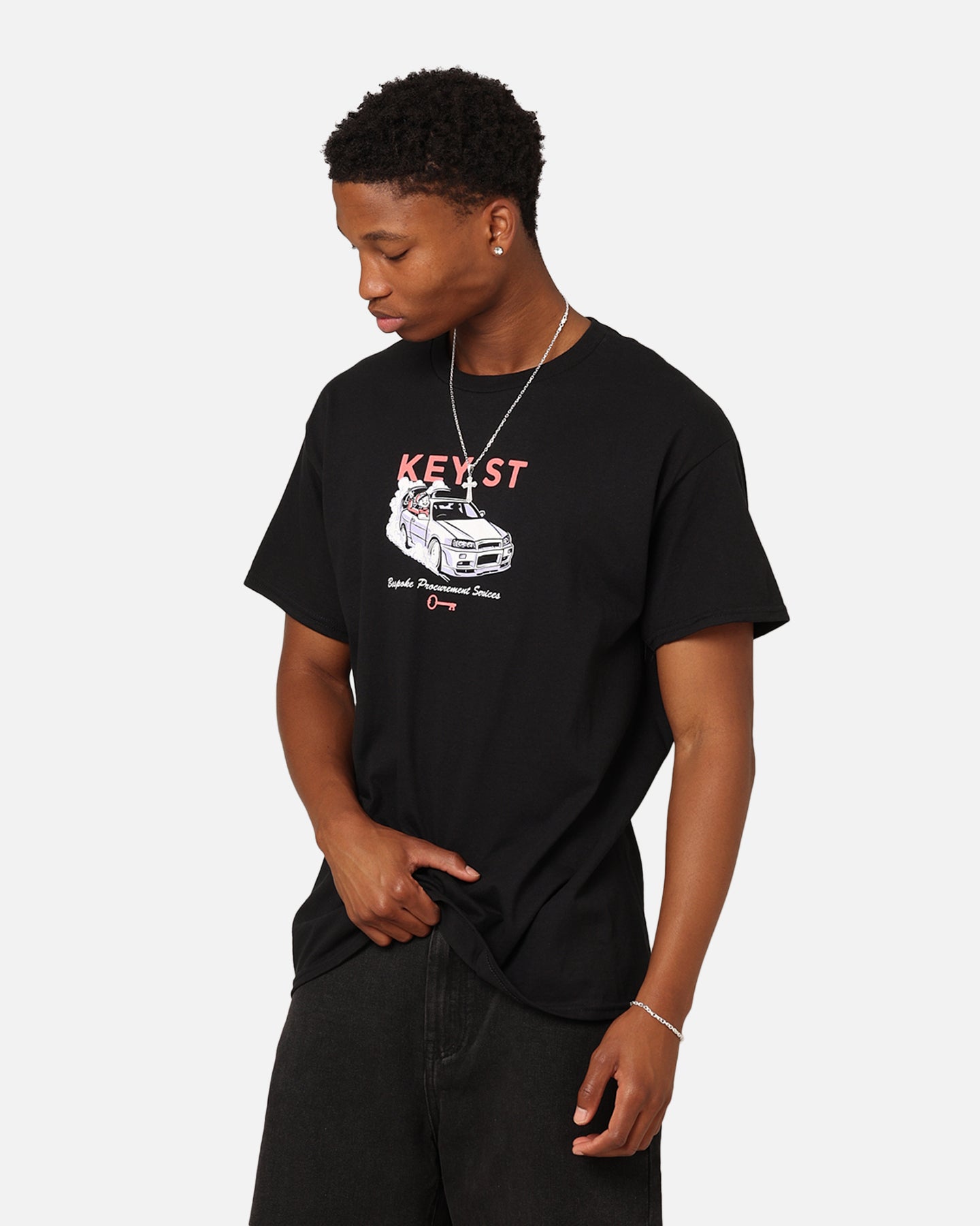 Key Street Bespoke T-Shirt Black、mySite、zt4zffjzw