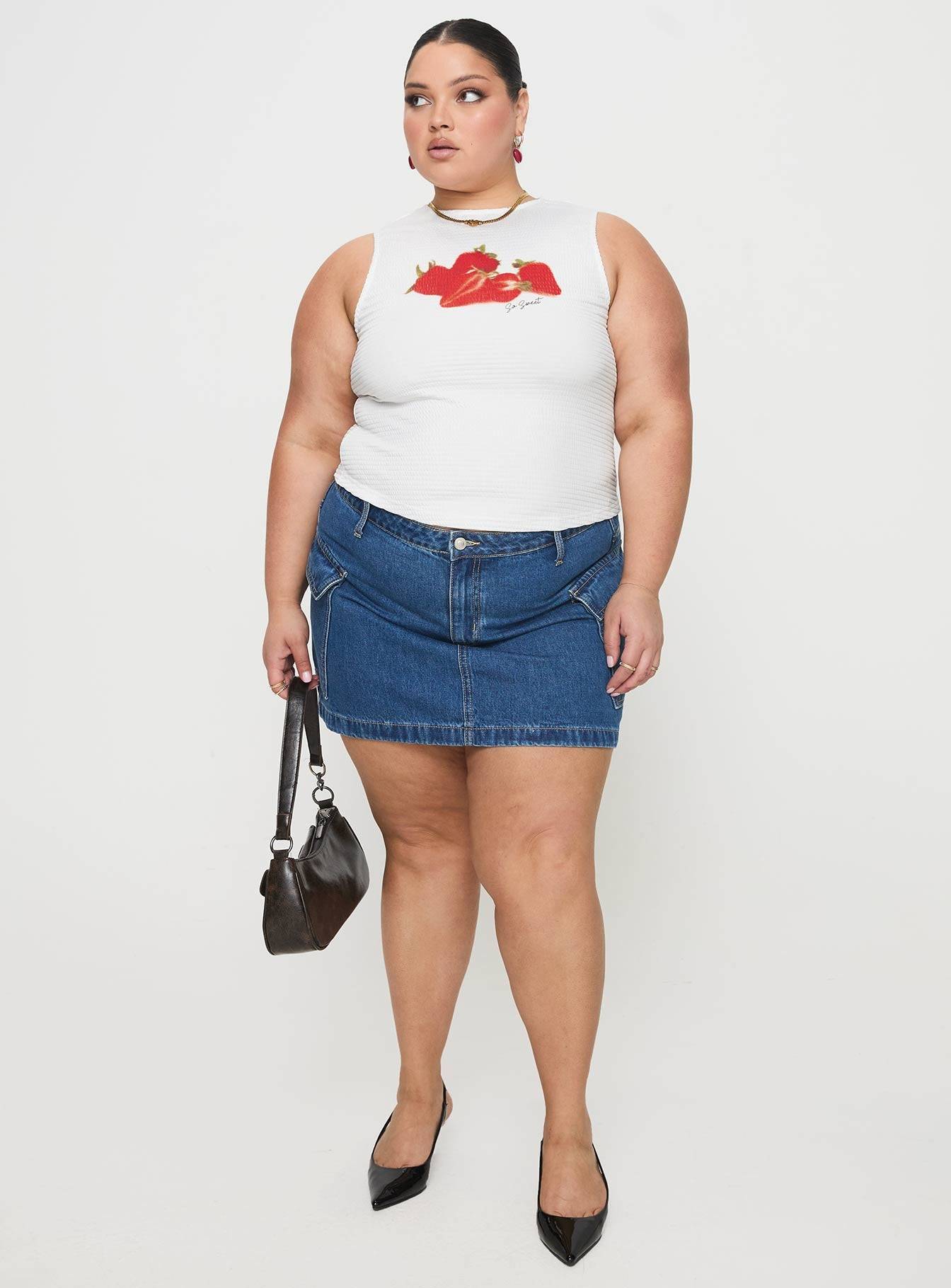 Oh So Sweet Top White Curve、mySite、solidvoid