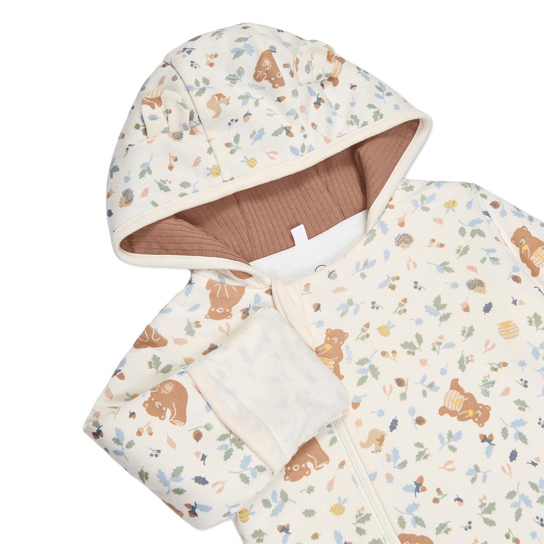  MORI Bear Print Pramsuit - Honey Bear Print、mySite、merchandisen