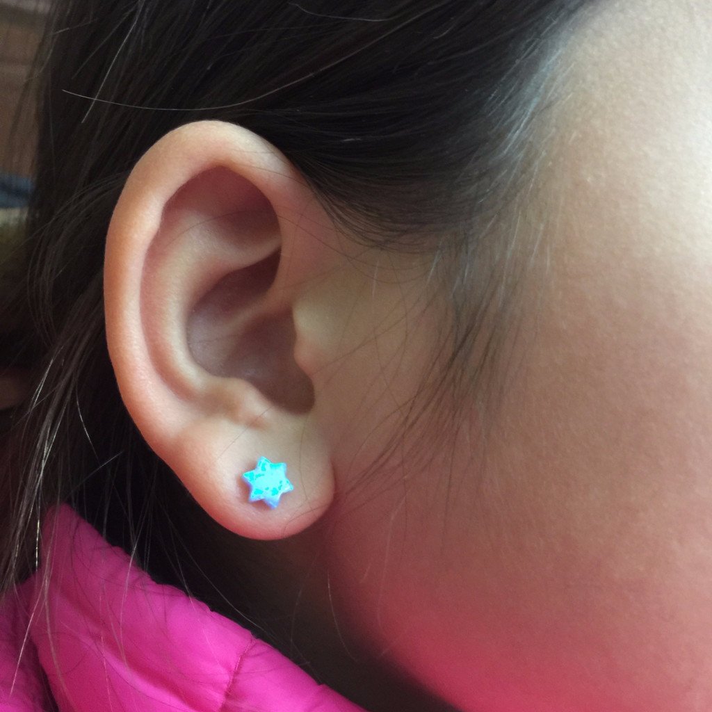 Opal Star of David Earrings、mySite、topwebapps