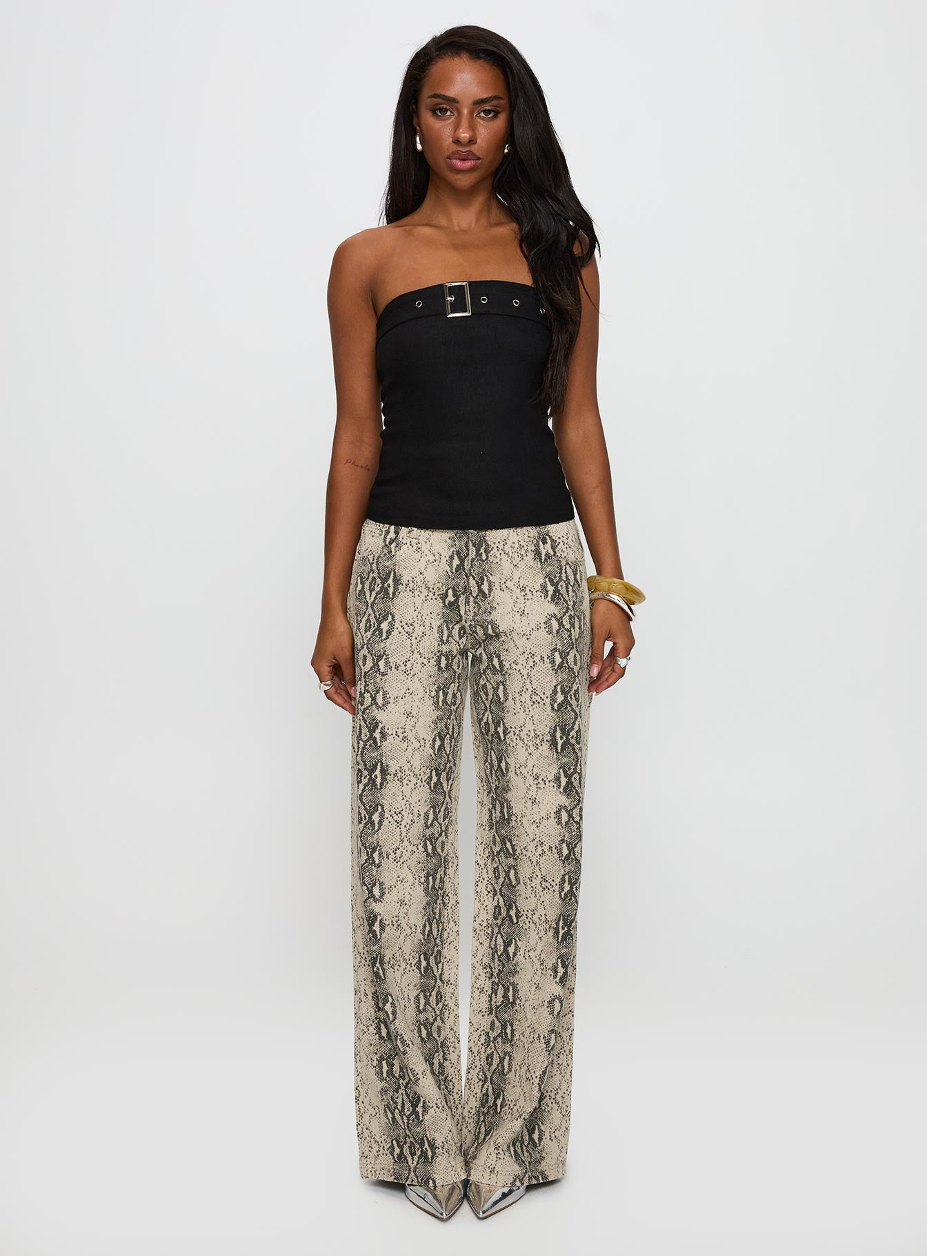 Serpentina Straight Leg Jeans Snake、mySite、solidvoid