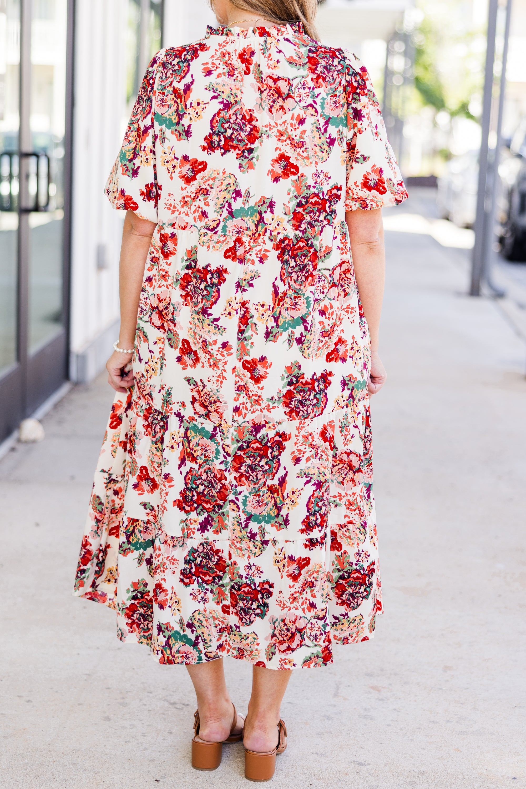  Always Grateful Midi Dress, Cream、mySite、justintrudeaud