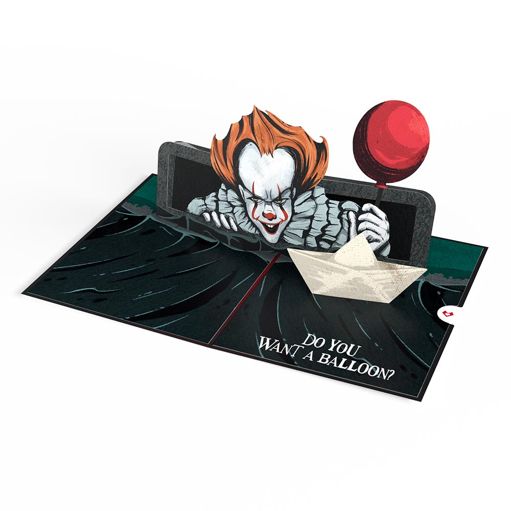 IT Pennywise™ Birthday Pop-Up Card、mySite、solidvoid