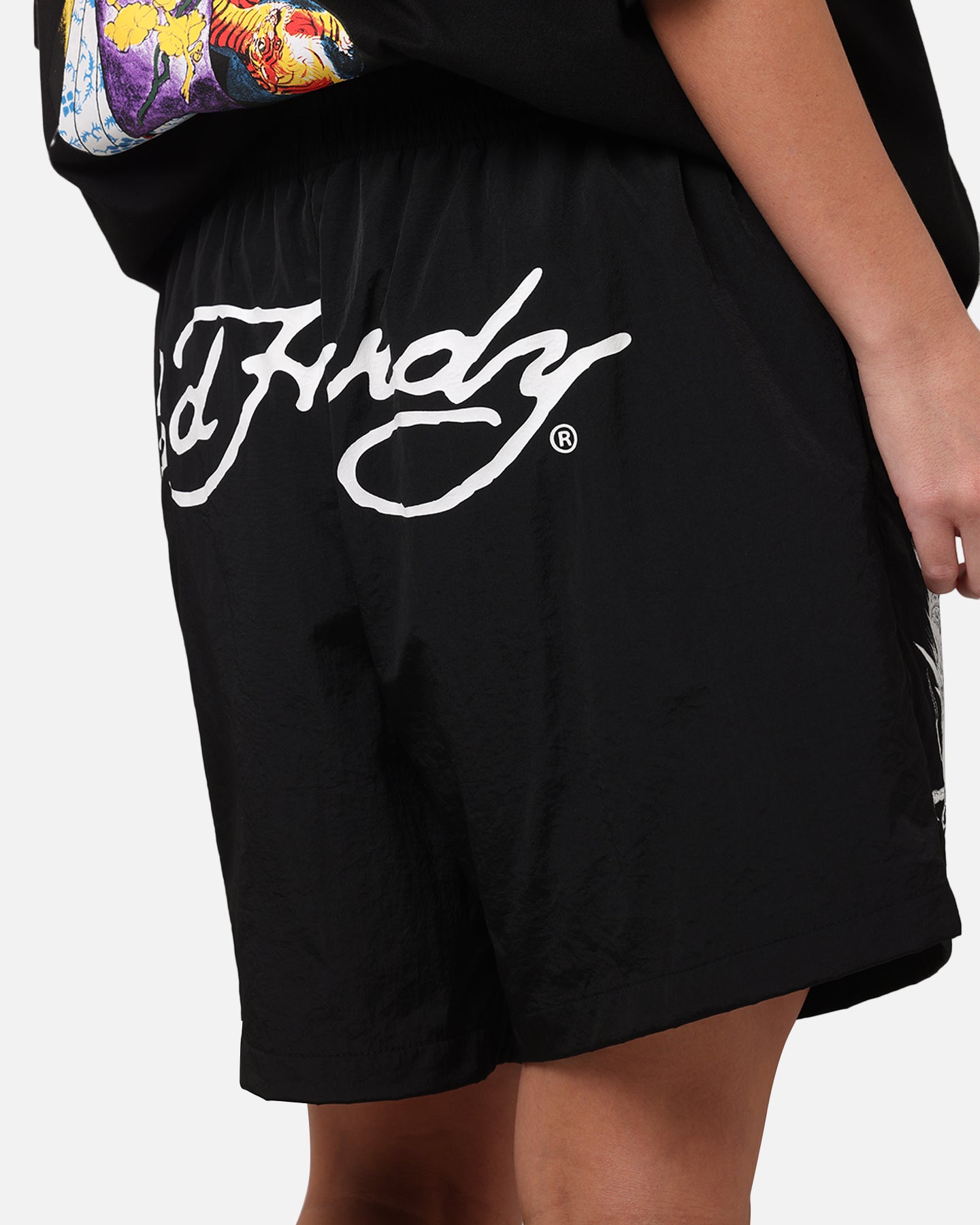 Ed Hardy Tribal Dragon Shorts Black、mySite、zt4zffjzw