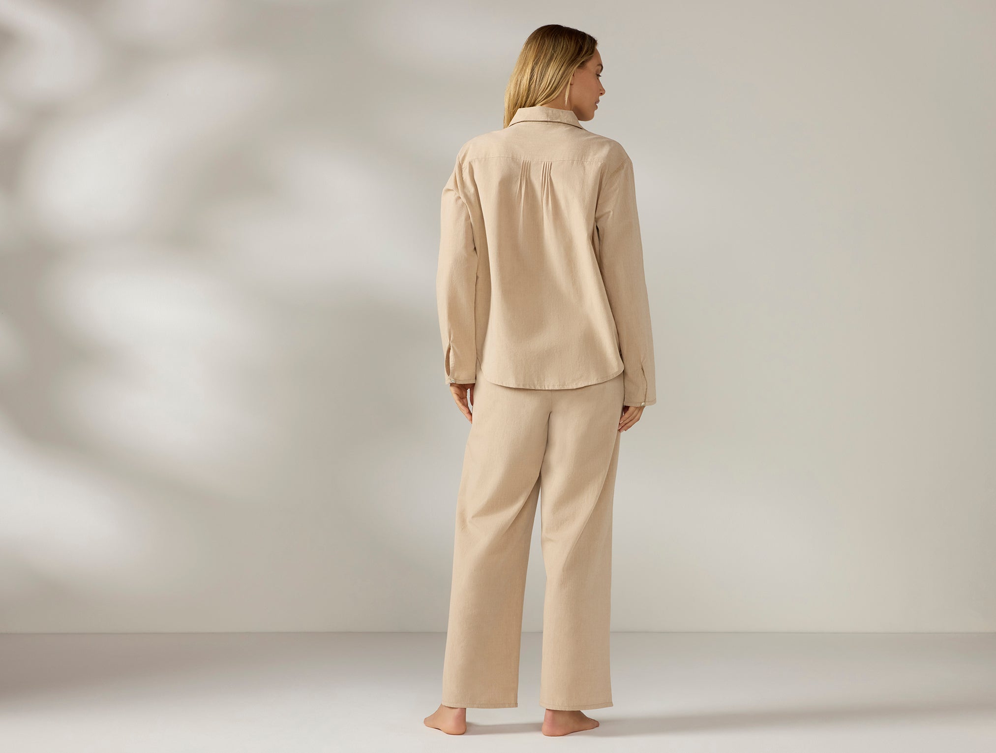  Women's Isla Organic Cotton Long Sleeve Pajama Set、mySite、sugarbowlscore