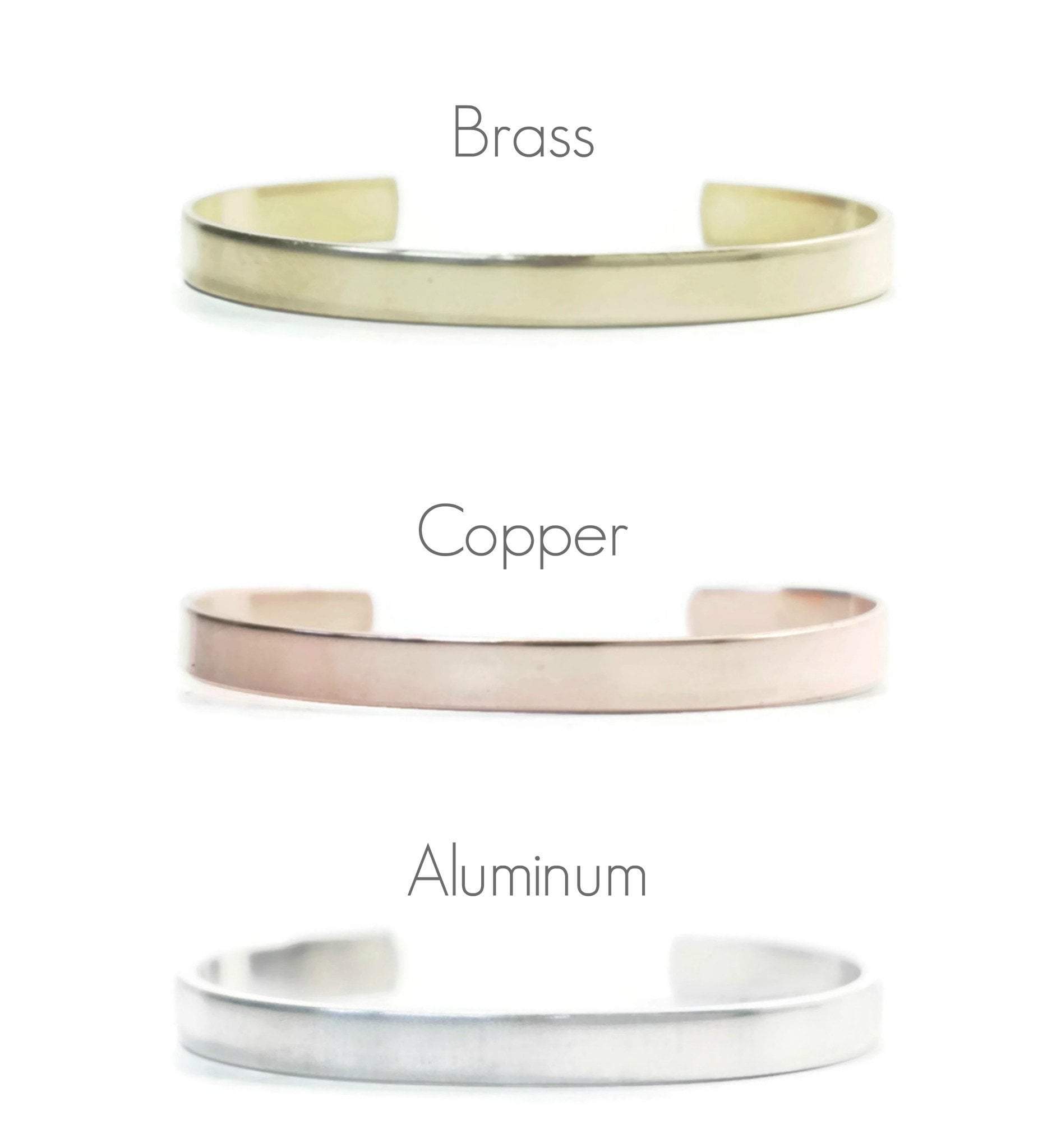 This Too Shall Pass Hebrew Bracelet - Brass, Copper or Aluminum、mySite、topwebapps