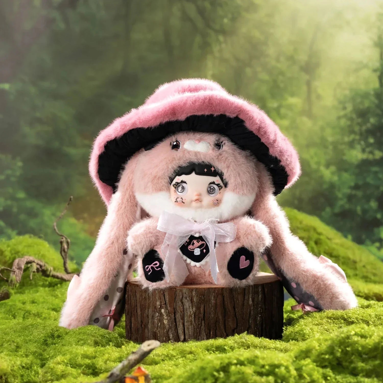  【Limited】Nommi Mushroom Hat 400% Series Plush Blind Box、mySite、greenlandpopulation