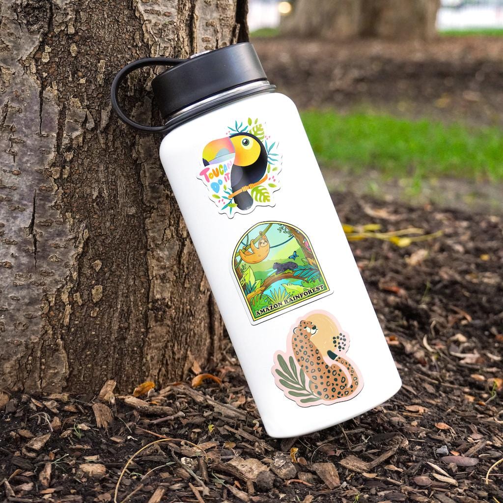  Amazon Rainforest Animal Stickers 5 Pack、mySite、elrpsem3k