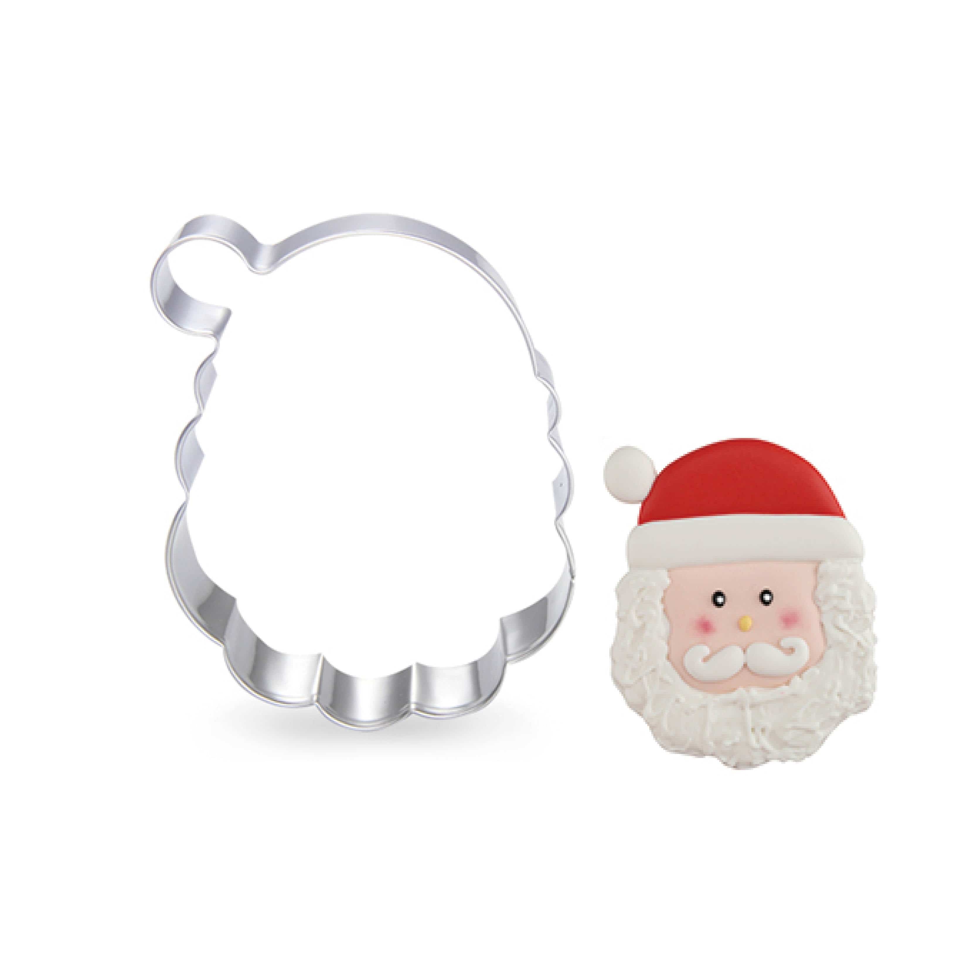  Weihnachtsmannkopf - Keksausstecher、mySite、elrpsem3k