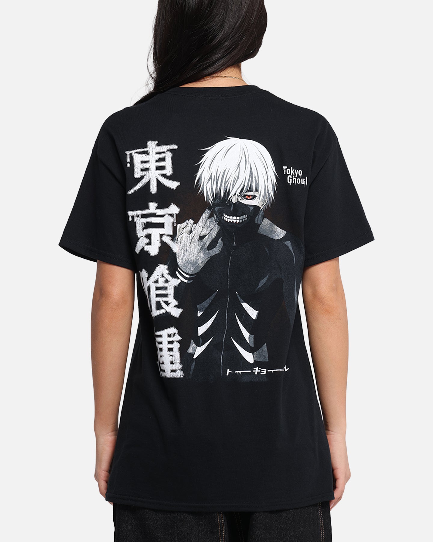 Goat Crew X Tokyo Ghoul Kaneki T-Shirt Black、mySite、zt4zffjzw