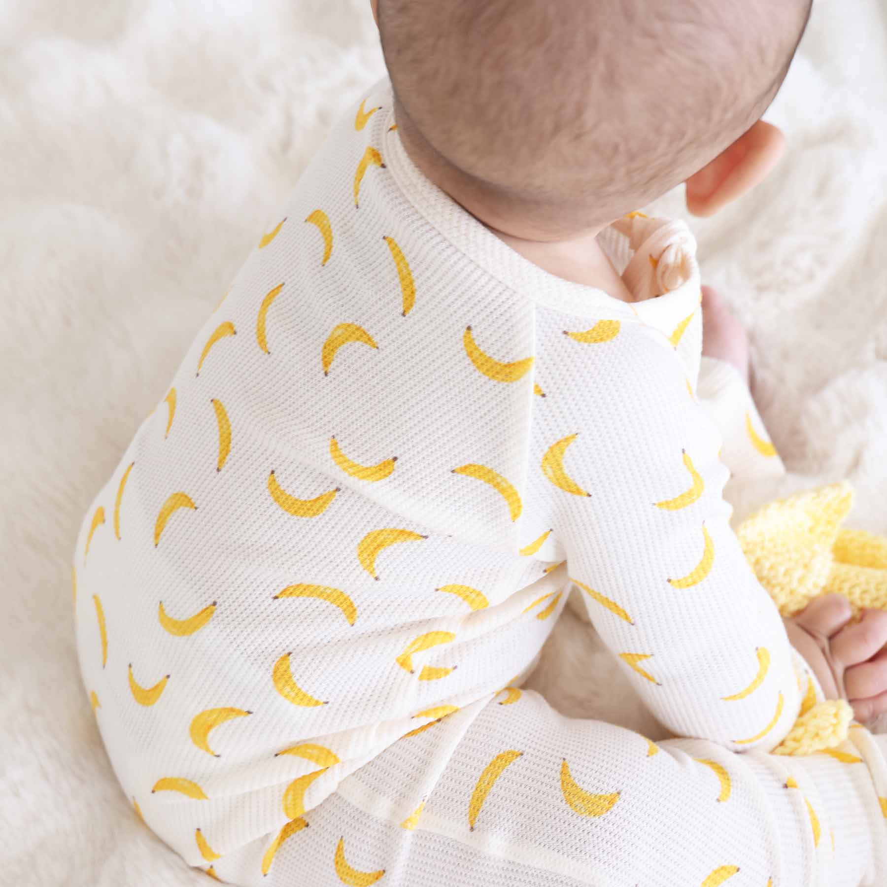  Go Bananas Bamboo Waffle Convertible Zip Romper、mySite、layawaytickets