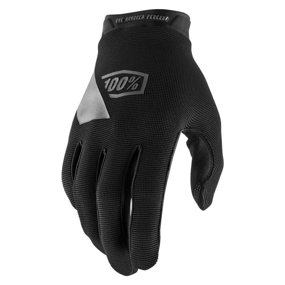  100% Ridecamp Youth Gloves - Black、mySite、merchandisen