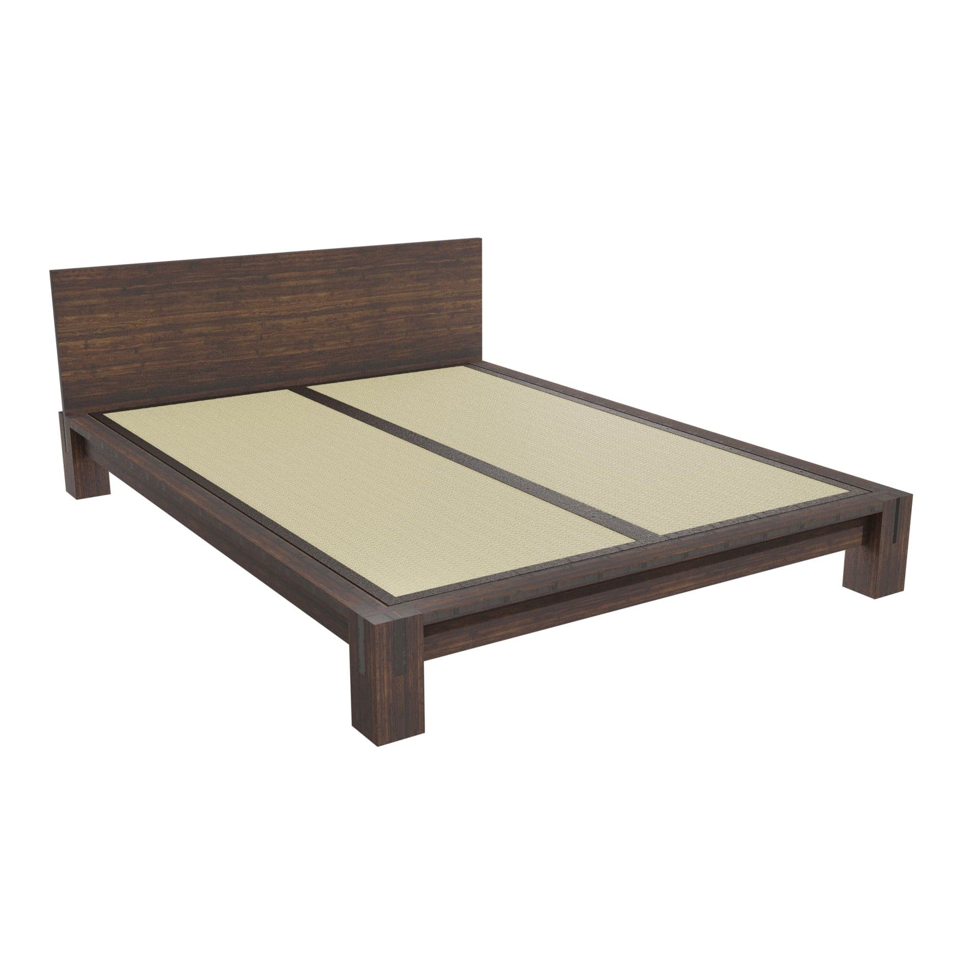 Kimara Tatami Platform Bed with Mats、mySite、neckold