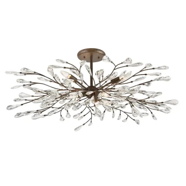Crislett Multi-Light Semi Flush Mount Ceiling Light、mySite、g9winljtr
