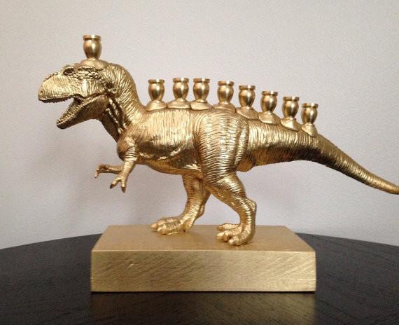 Menorasaurus Rex in Gold - POS、mySite、topwebapps