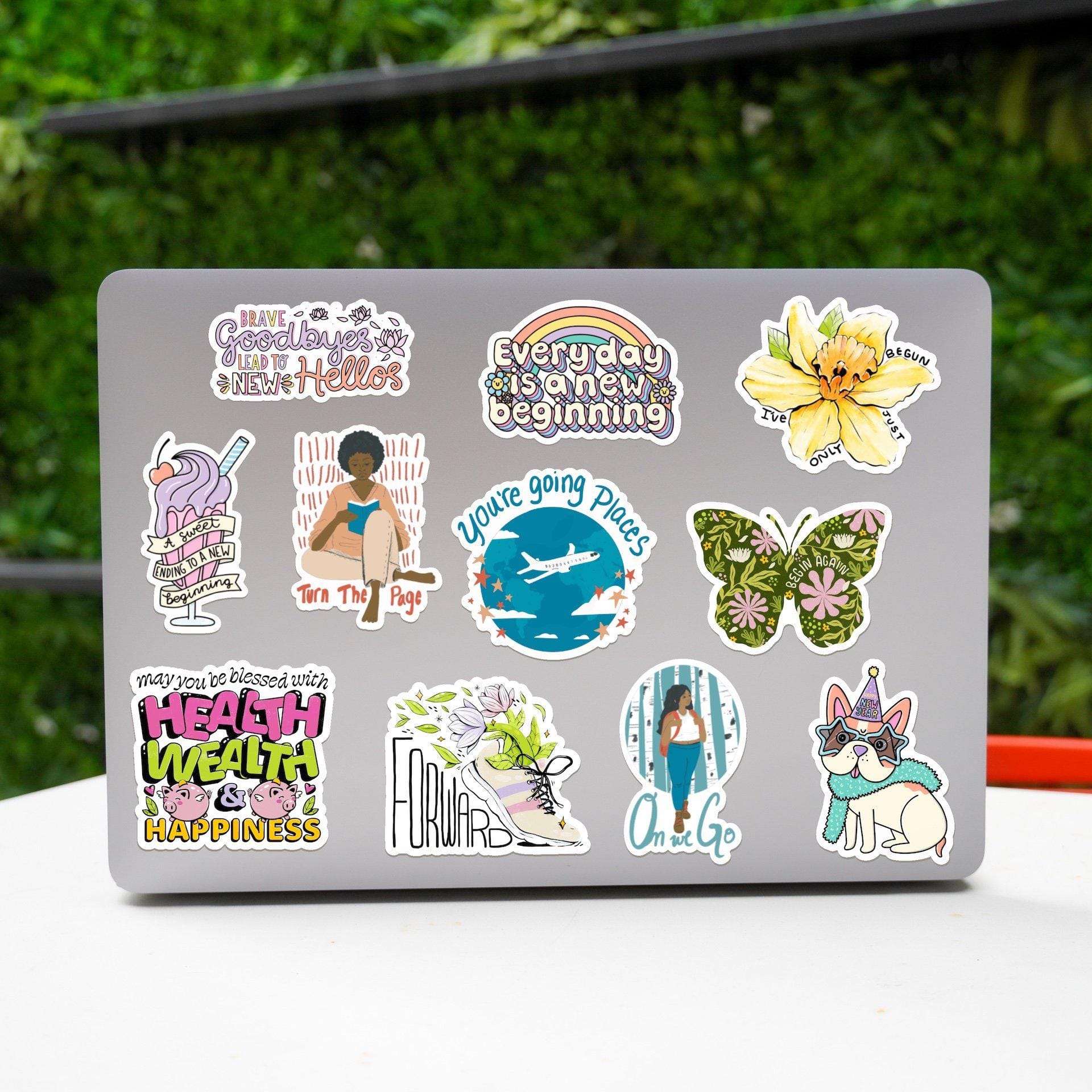  New Beginnings Stickers 11 Pack、mySite、ghnorth