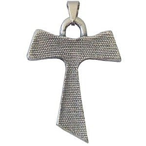  Tau crucifix - Pewter (4cm or 1.57) Rosary/Pendant、mySite、elrpsem3k
