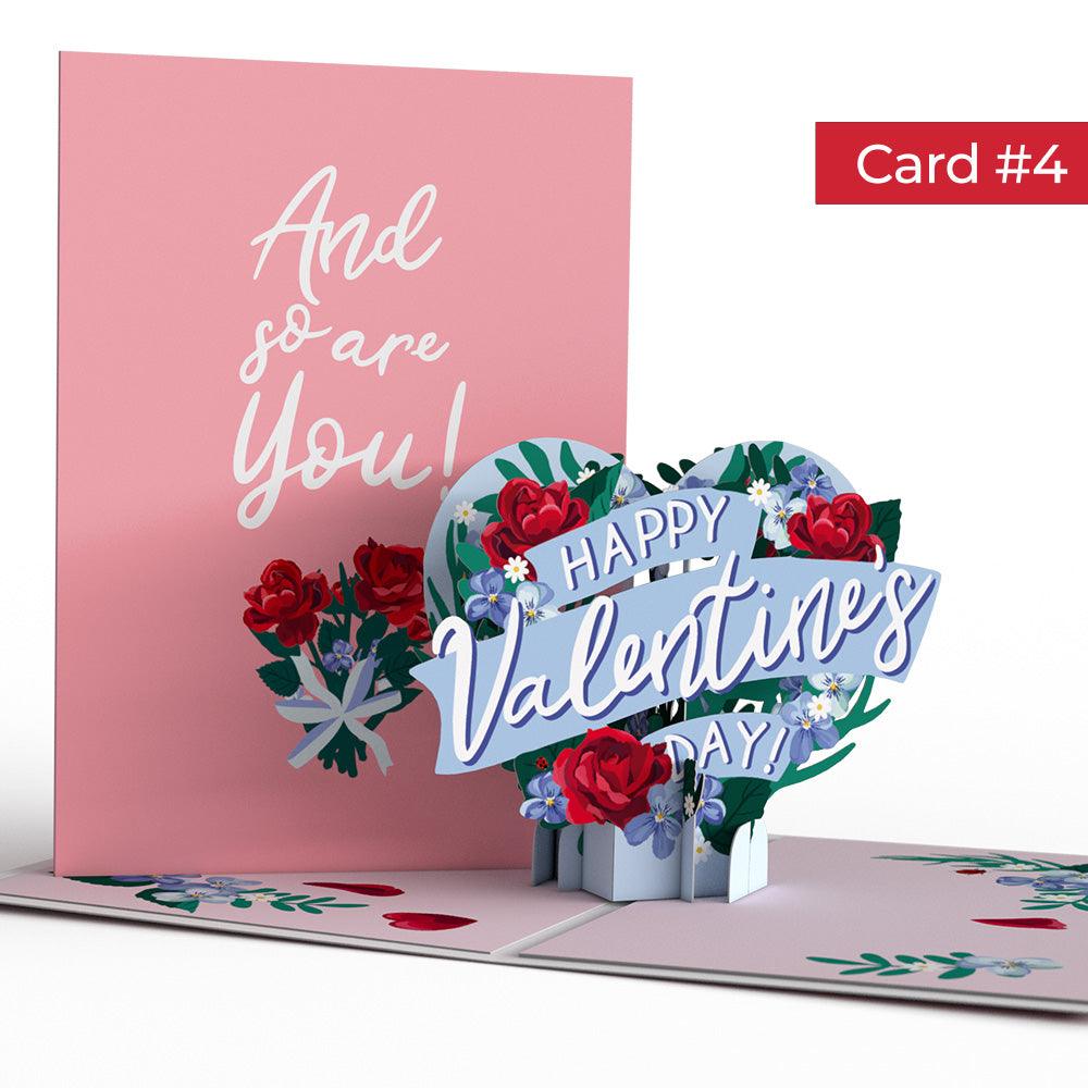 Valentine's Day Roses 4-in-1 Nesting Card、mySite、solidvoid