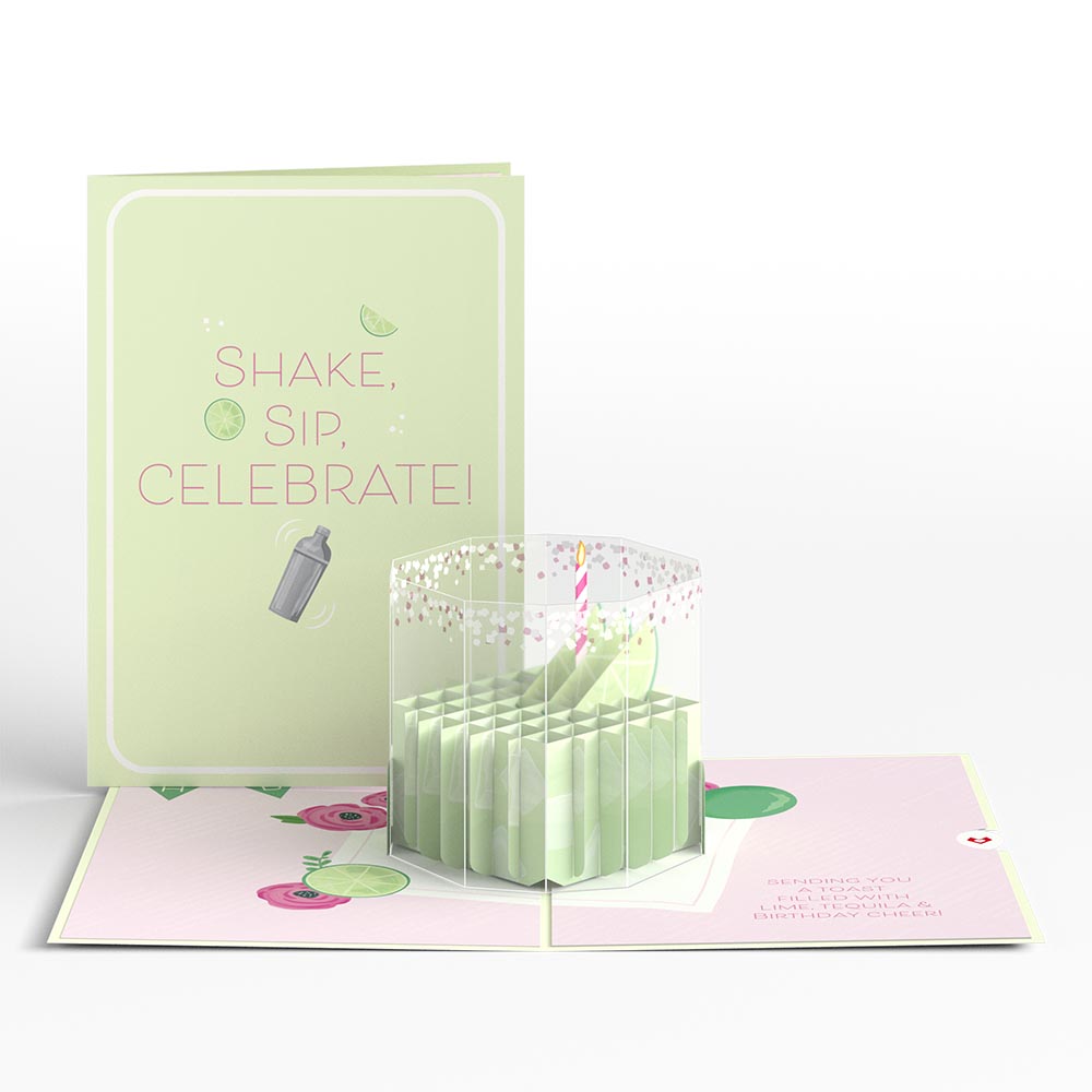 Birthday Margarita Pop-Up Card、mySite、solidvoid