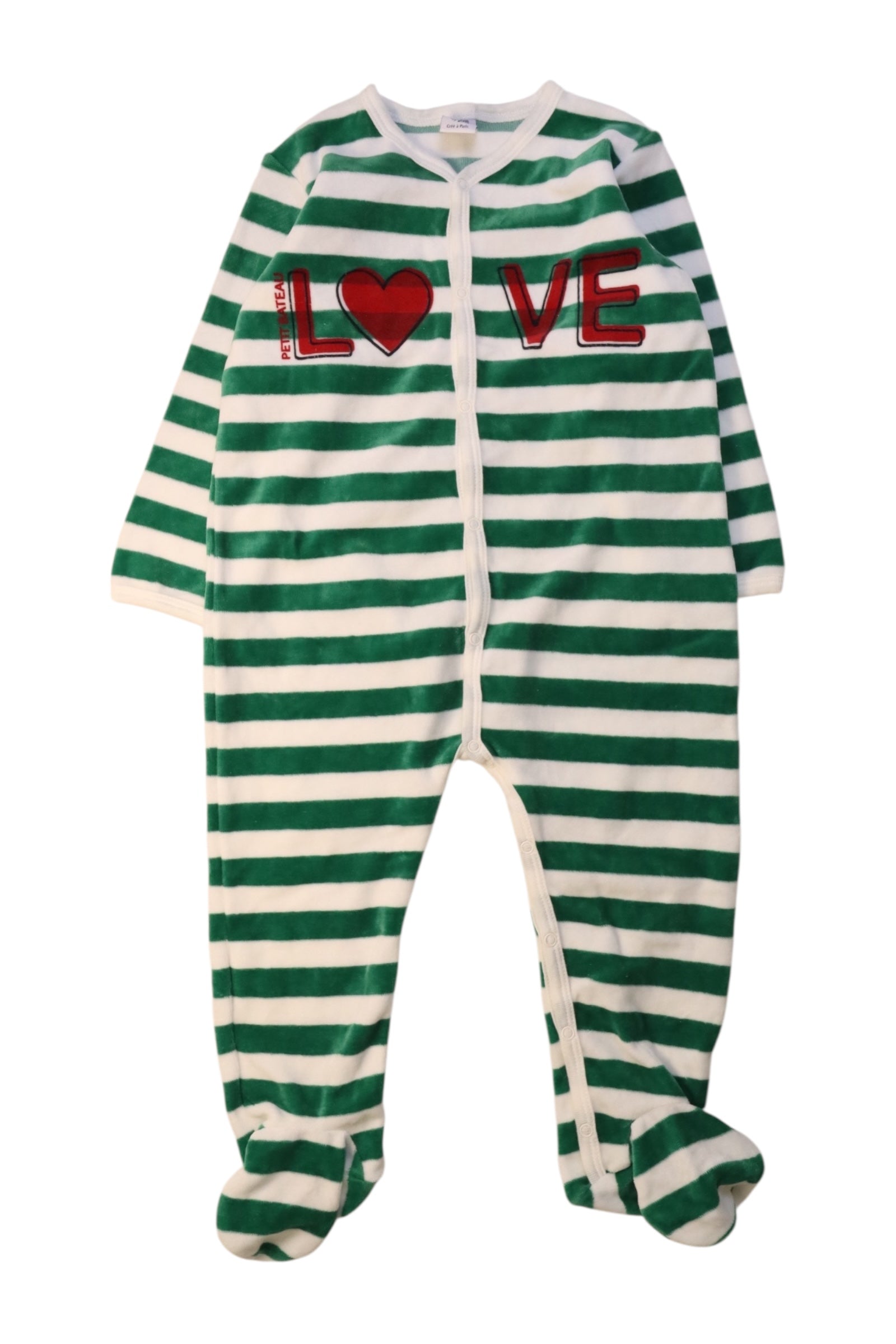 Petit Bateau Love Onesie 2T、mySite、g9winljtr