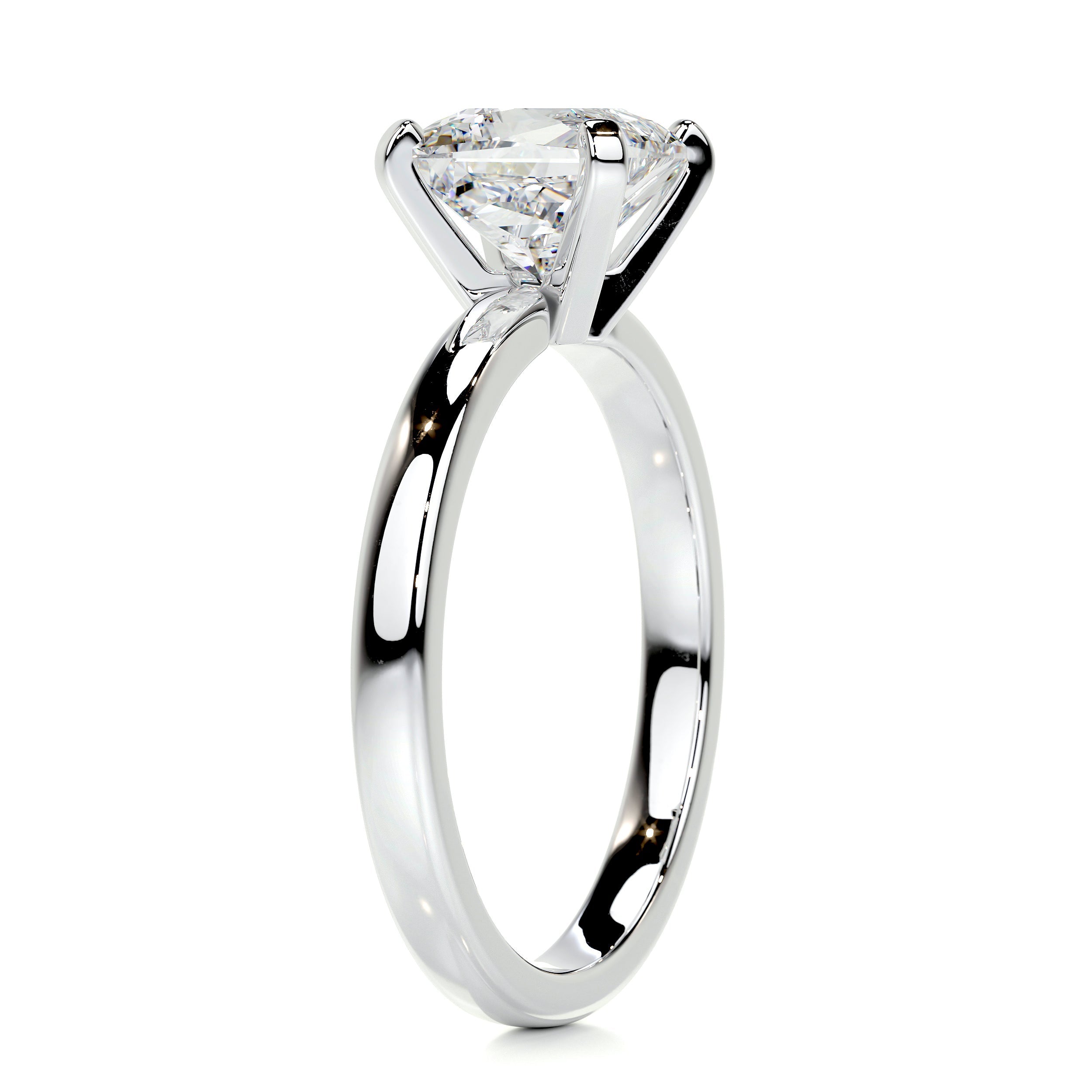 Isabelle Moissanite & Ring -18K White Gold、mySite、hinf8tx79