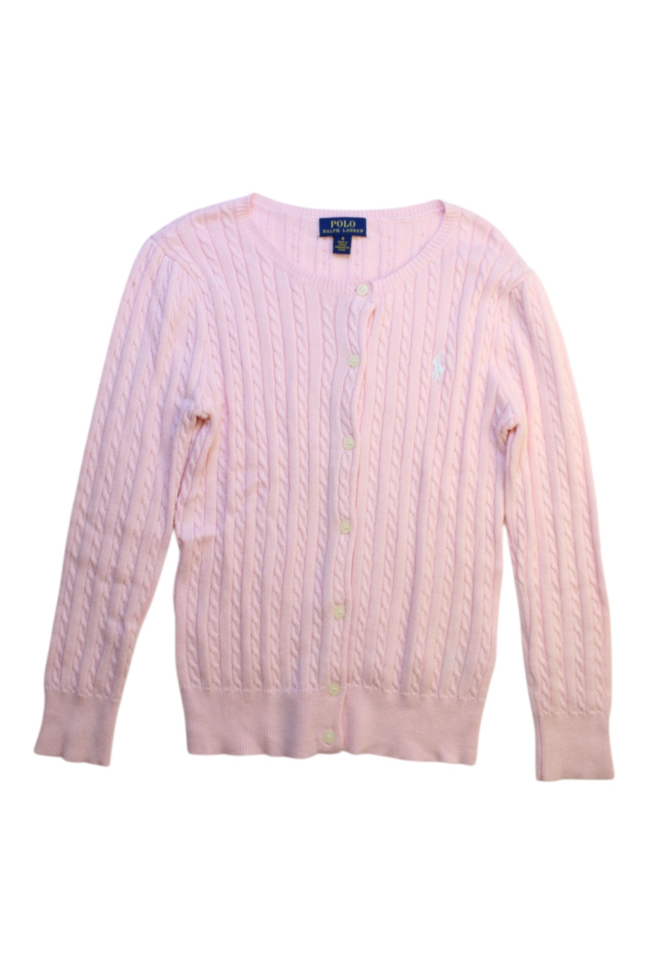 Polo Ralph Lauren Cable Knit Cardigan - Size 8Y、mySite、g9winljtr