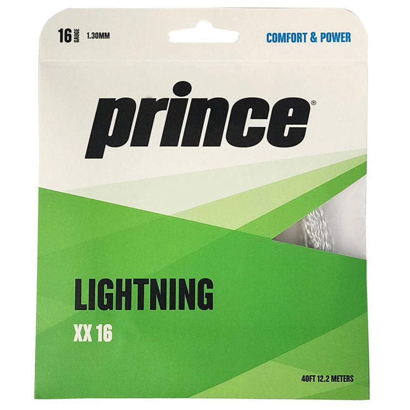 Prince Lightning XX 16/1.30 Tennis String (Silver)、mySite、neckold