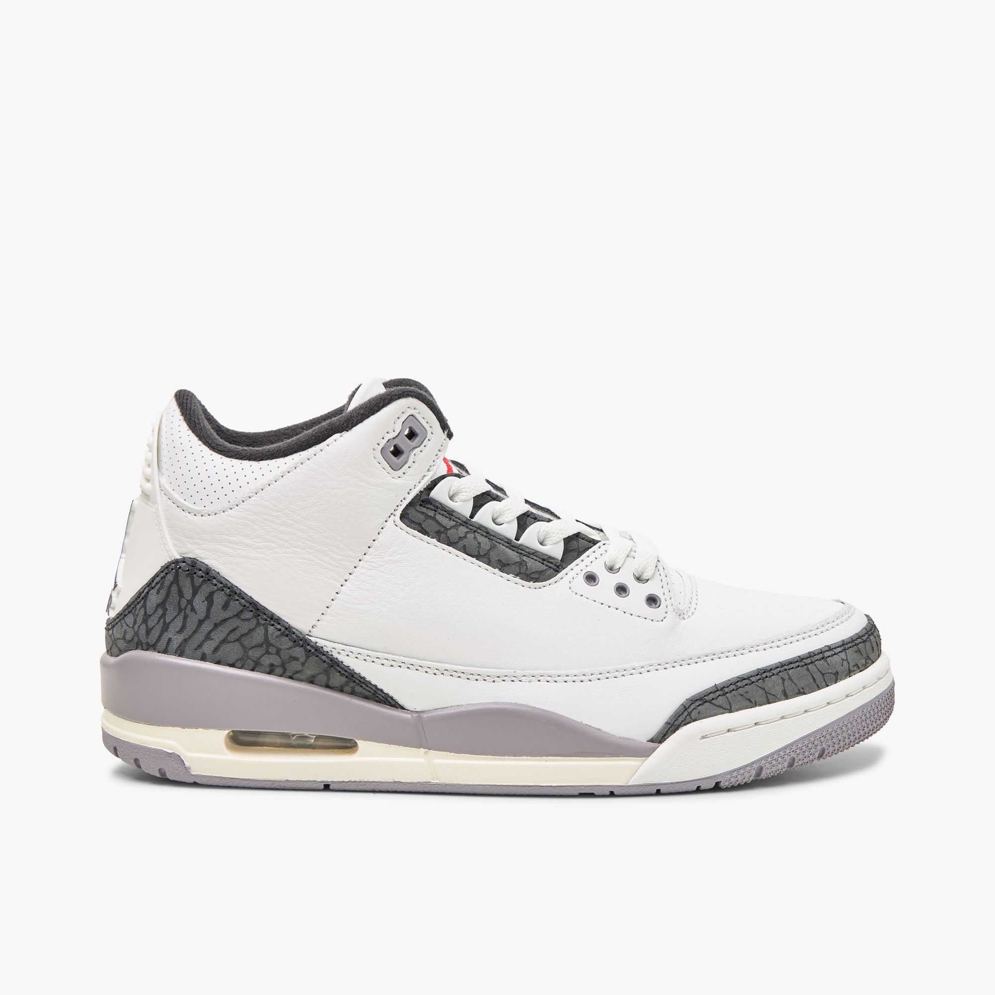  Jordan 3 Retro Summit White / Fire Red - Cement Grey、mySite、merchandisen