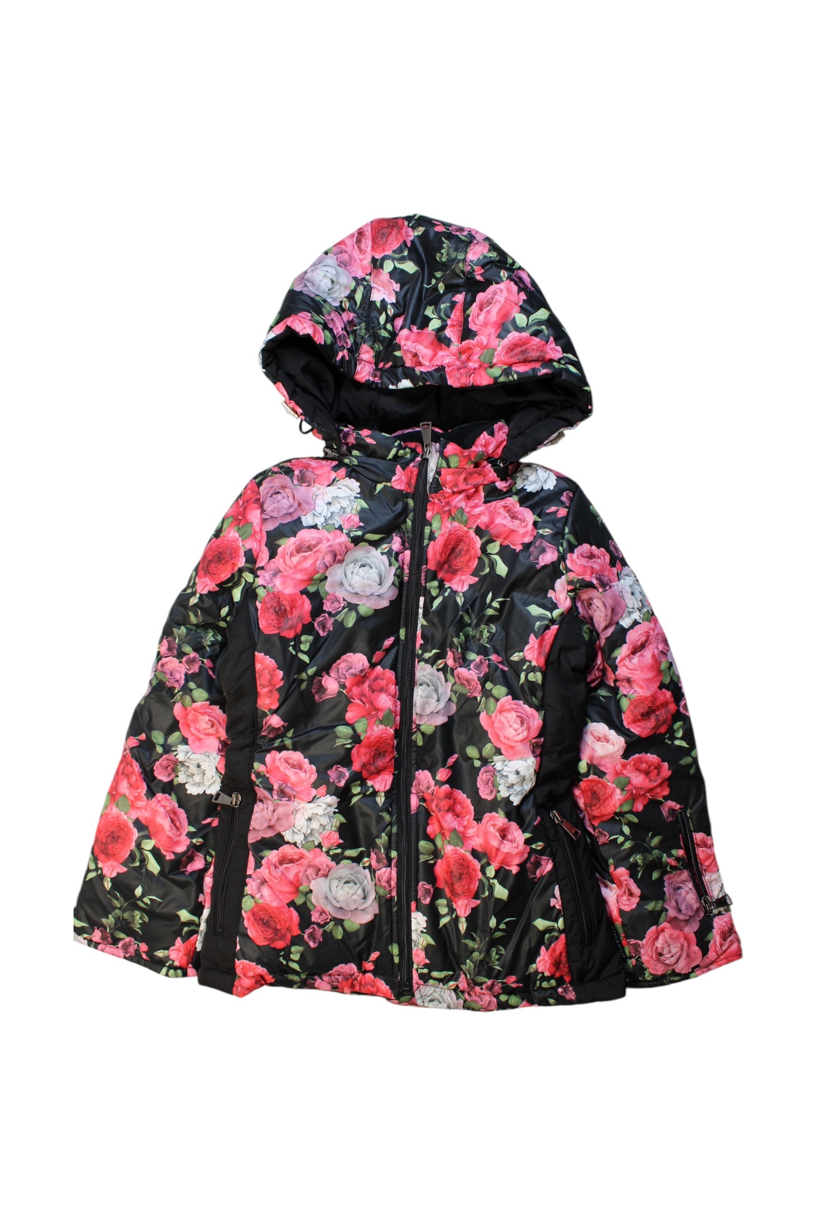 Pilguni Floral Puffer Coat Size 7Y、mySite、g9winljtr