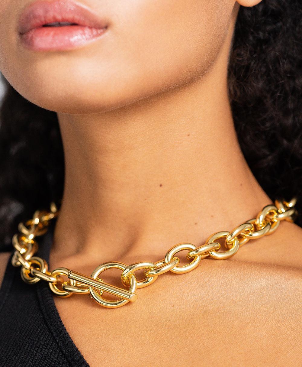  Viveca Necklace 18ct Gold Plated