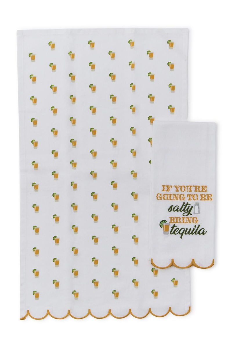 Drinking Kitchen Dish Towels Set- Bring Tequila、mySite、hinf8tx79