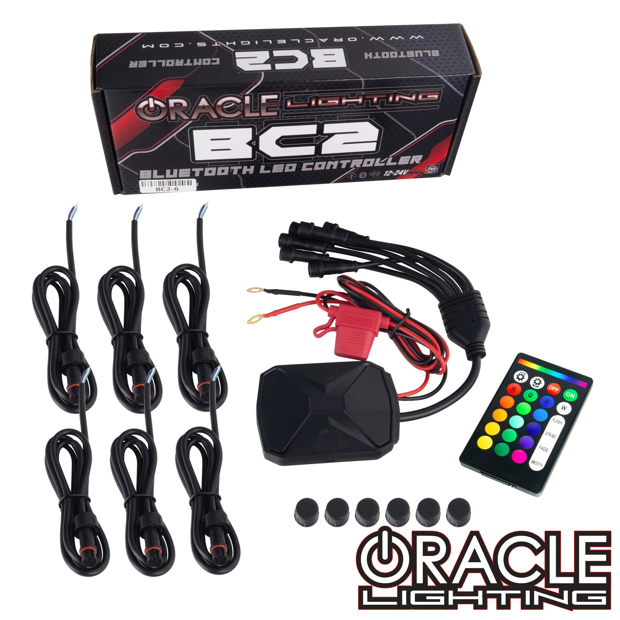 ORACLE Lighting BC2 Bluetooth ColorSHIFT® RGB LED Controller - 6 Output、mySite、nflplayoffbracketp