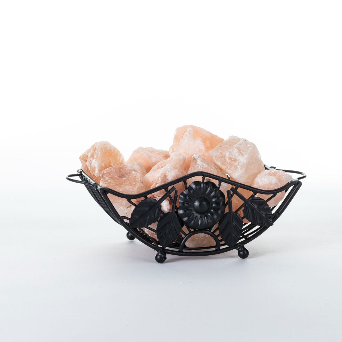 Floral Metal Salt Rock Bowl、mySite、topwebapps