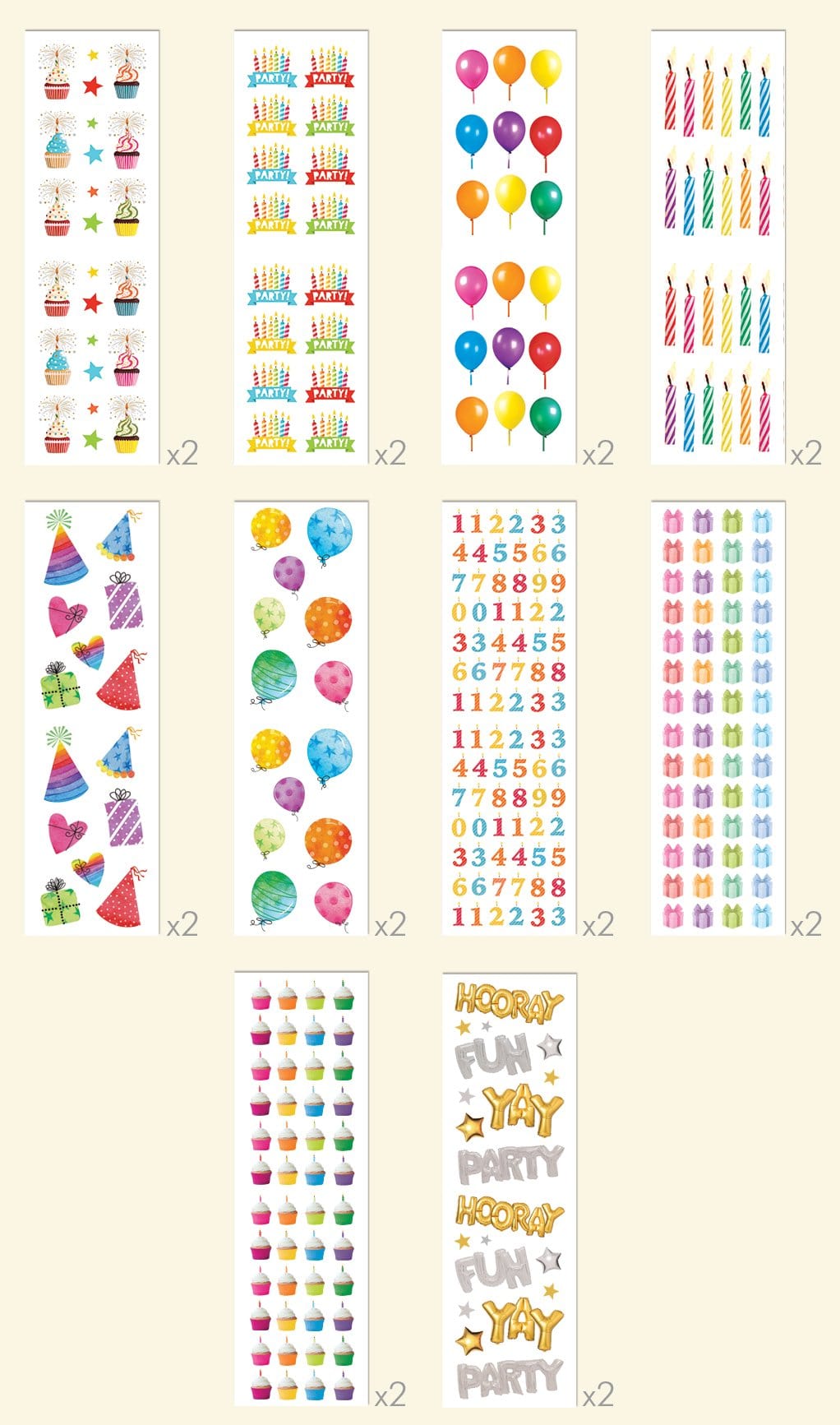  Scratch And Sniff Stickers - Let's Party、mySite、ghnorth