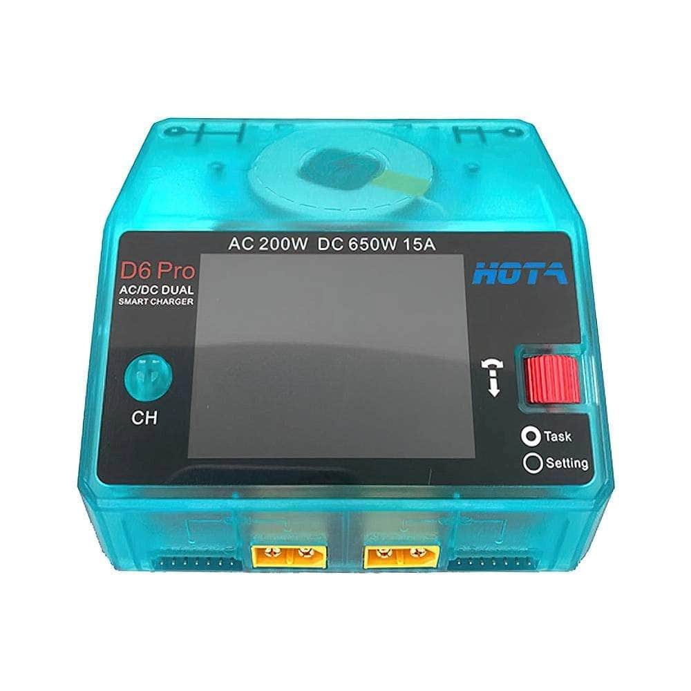  HOTA D6 Pro 325W 15A 1-6S Dual Channel AC/DC Smart Charger w/ Wireless Charging - XT60、mySite、merchandisen