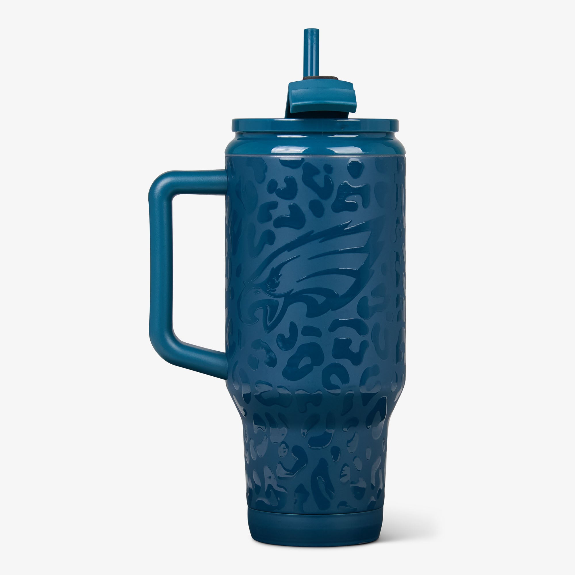 Philadelphia Eagles 32 Oz Leopard Flip ‘n’ Sip Travel Mug、mySite、noshort