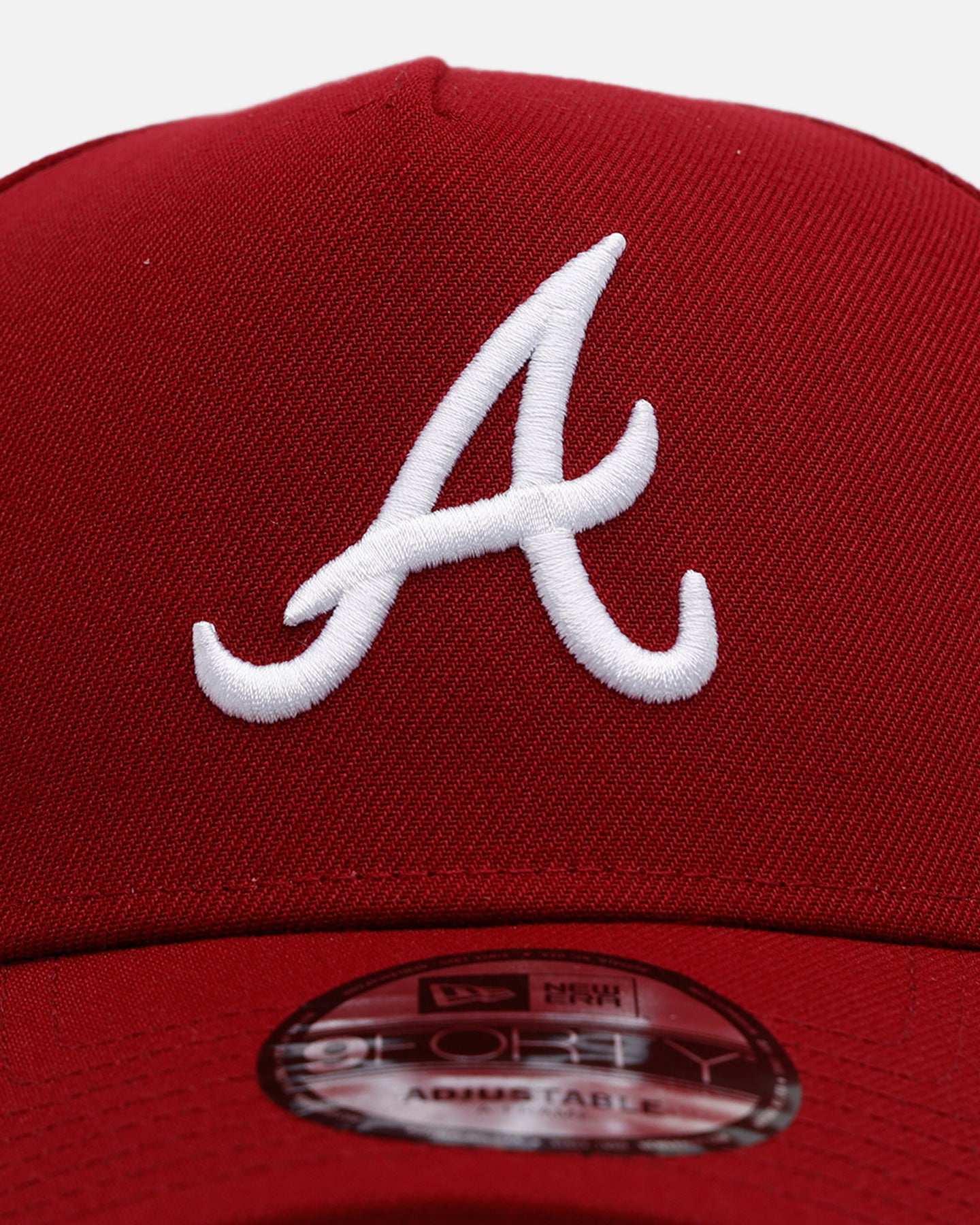 New Era Atlanta Braves 'Candy Apple' 9FORTY A-Frame Snapback Cardinal、mySite、zt4zffjzw