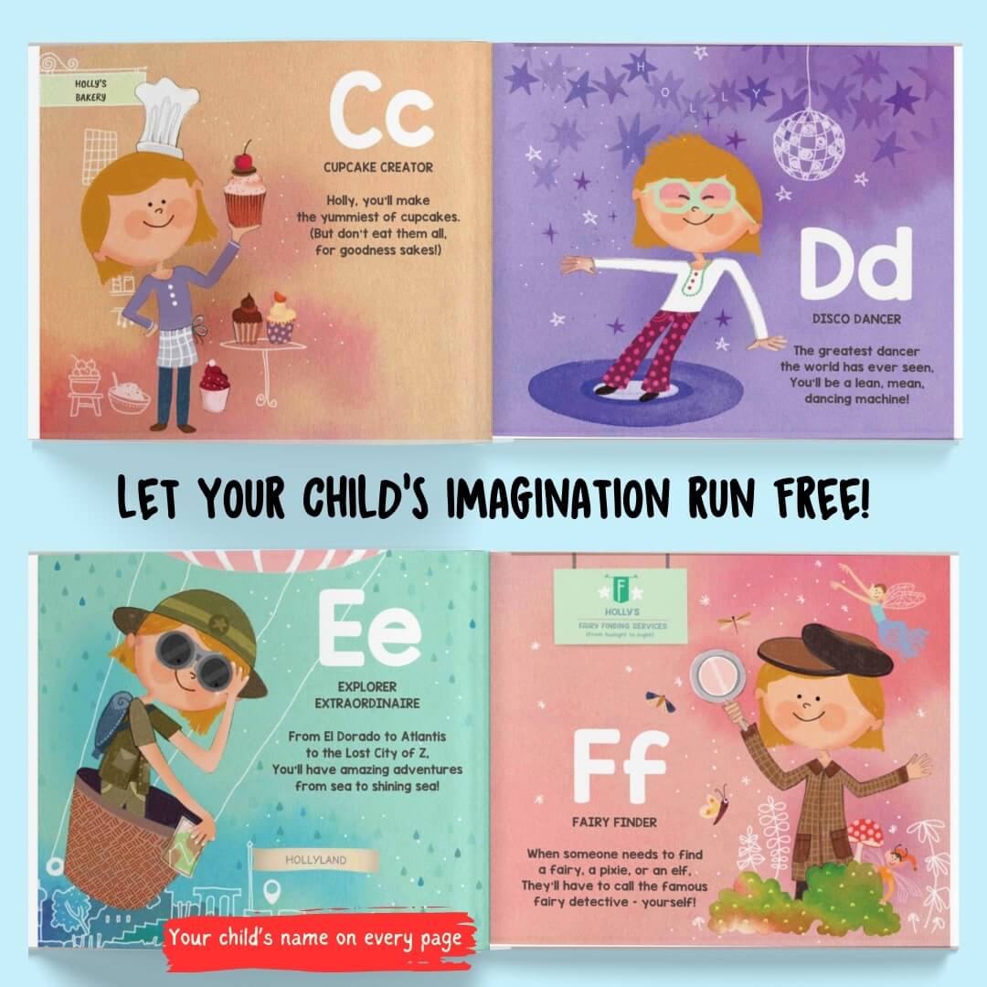  Personalized Book | What Will I Be? An A-B-C Story、mySite、layawaytickets