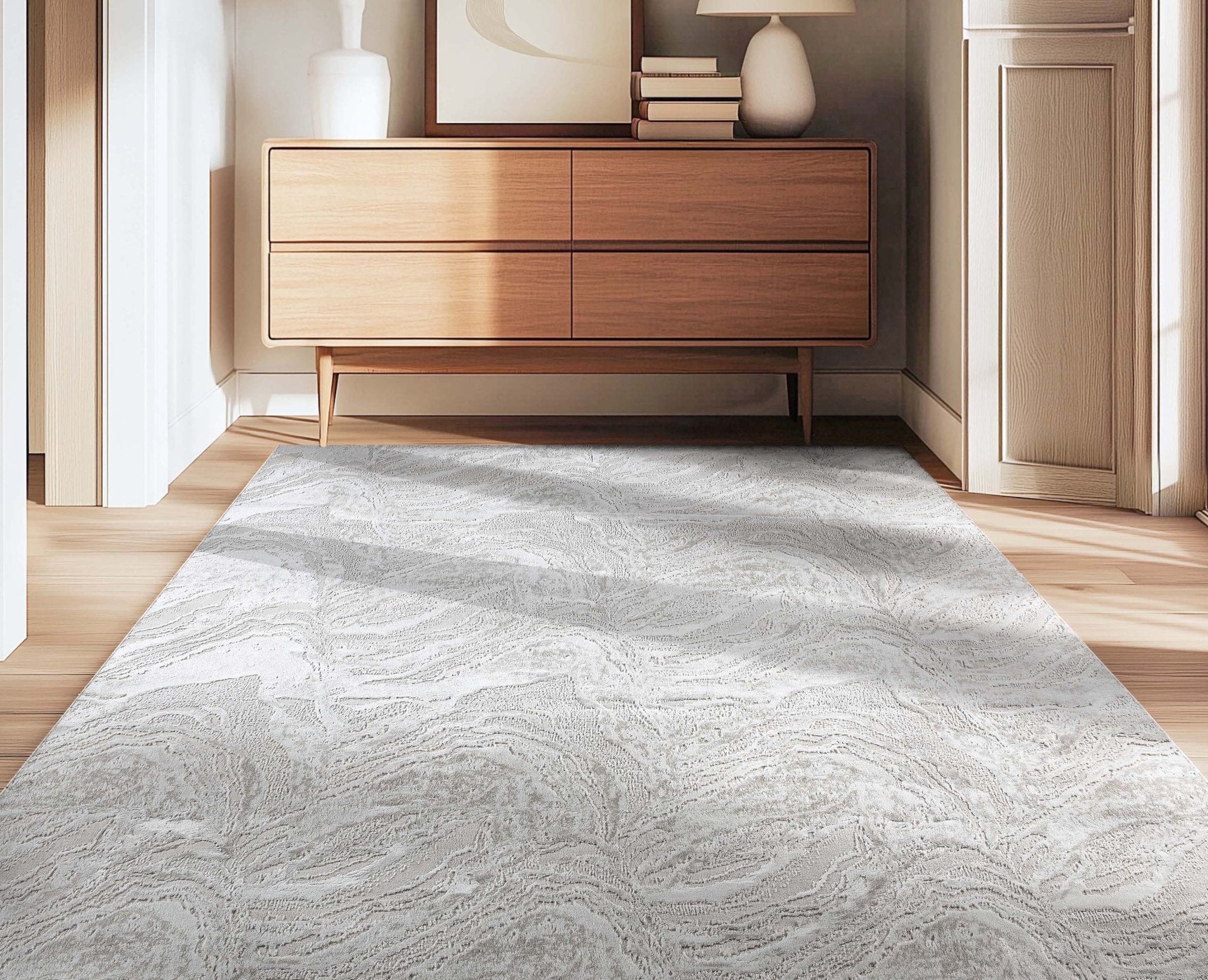 Esmilson Abstract Custom Rug - Wilton Weave, Glam Rug Design, Personalized Sizes、mySite、gigharbornorthrealestate