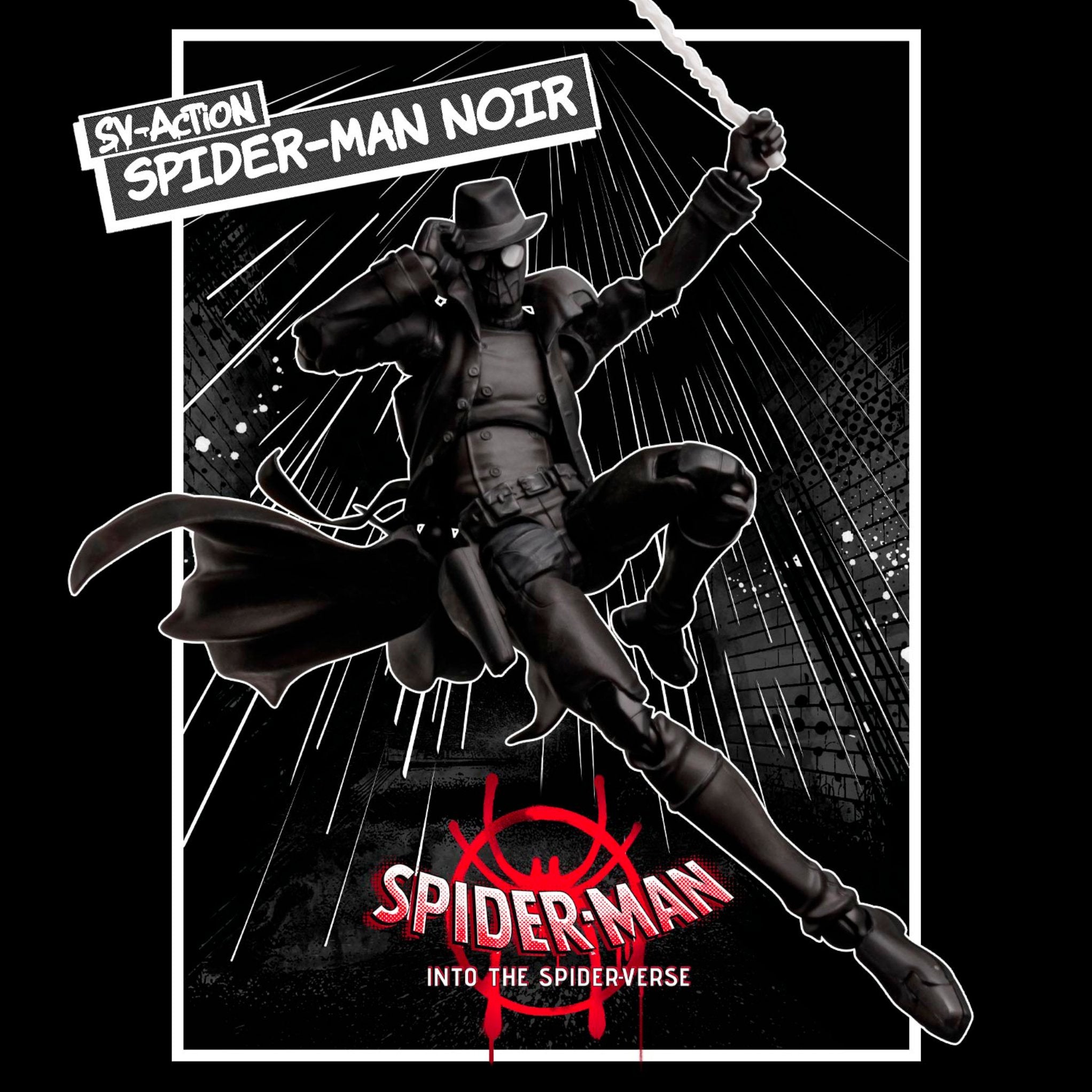 Spider-Man: Into the Spider-Verse SV-Action Spider-Man Noir、mySite、hgirdovlk