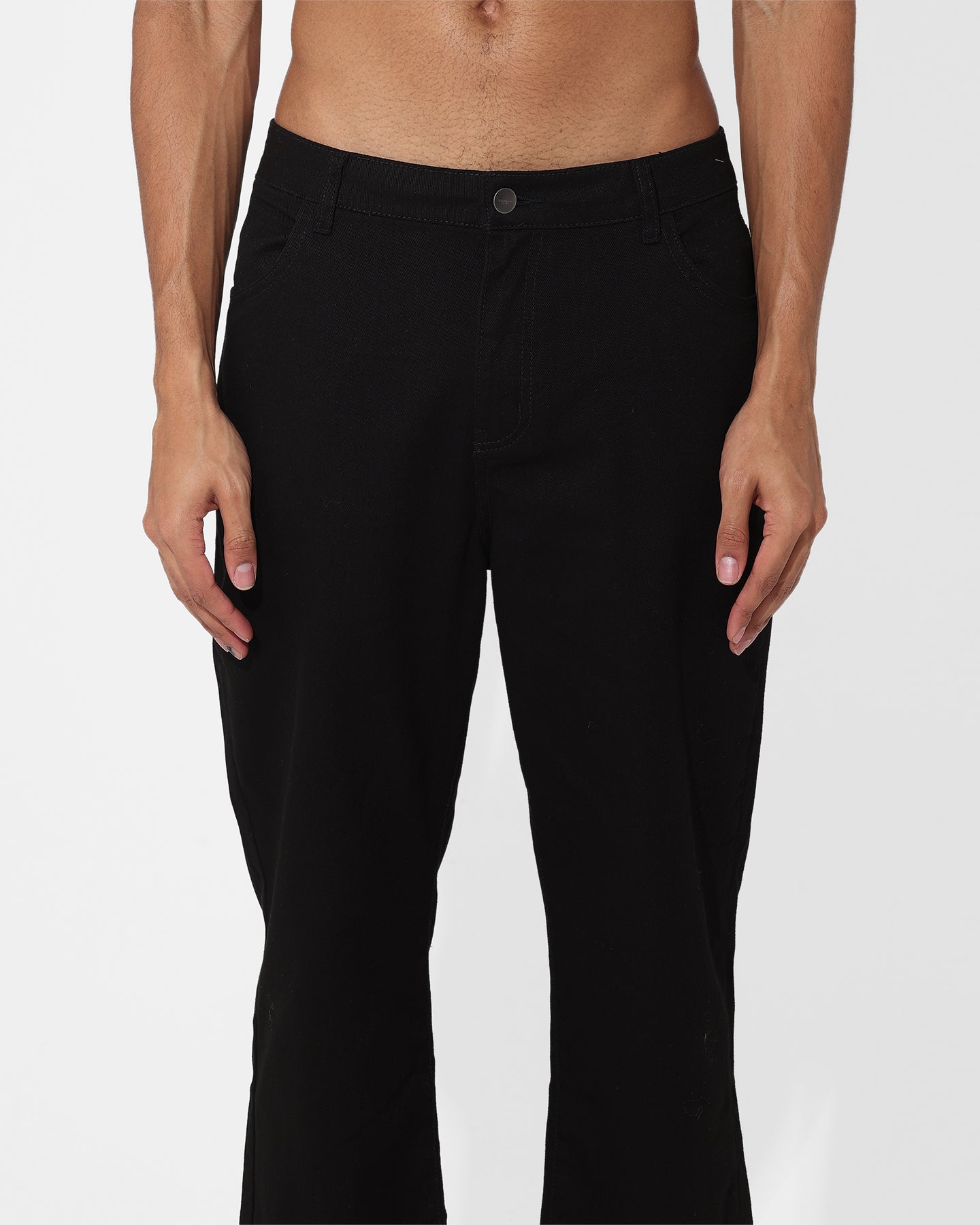 Saint Morta Rolled Hem Jeans Black、mySite、zt4zffjzw