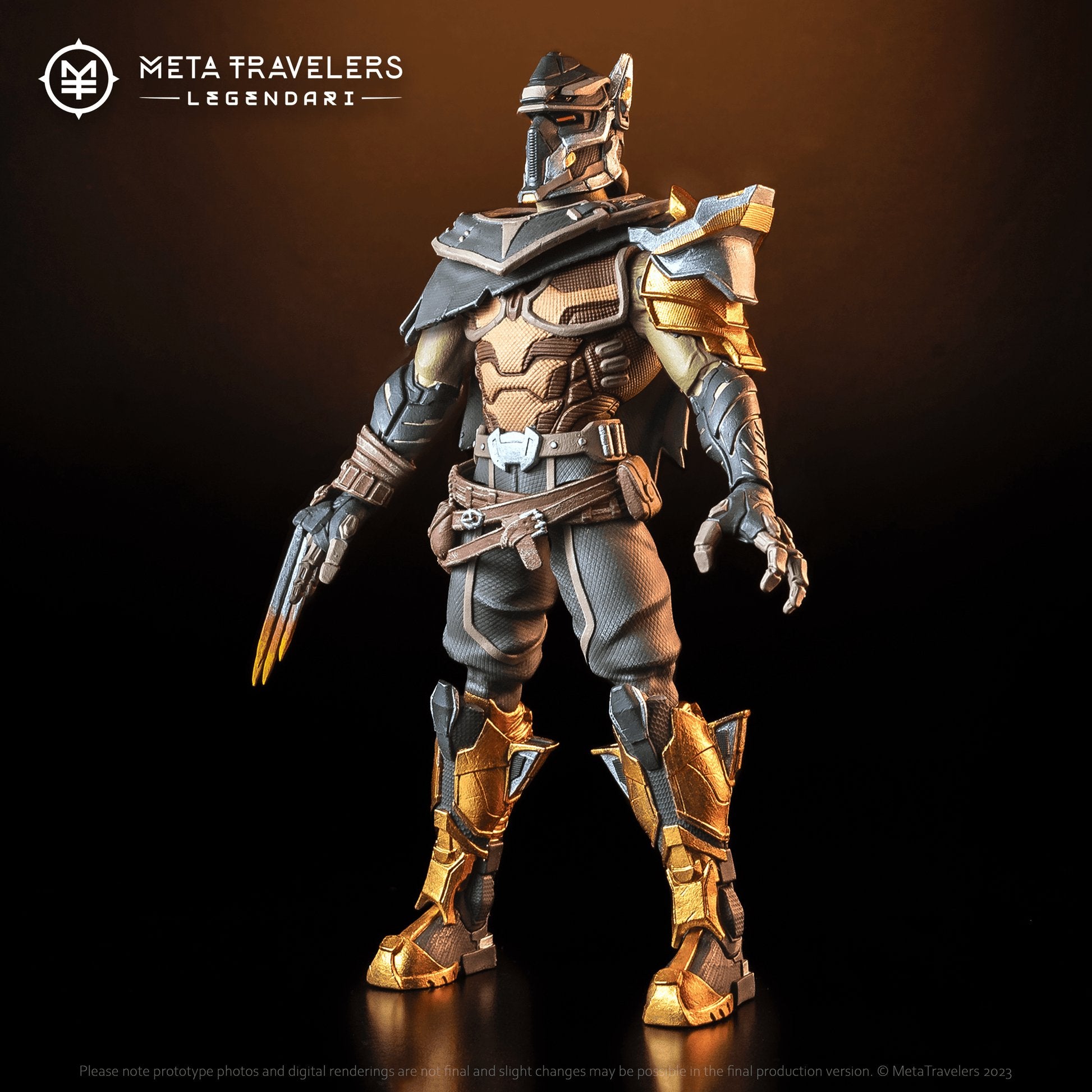 MetaTravelers Legendari Cyberius Kaine、mySite、hgirdovlk