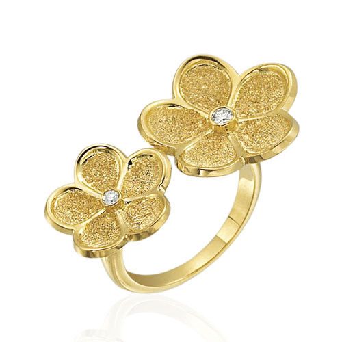 Gumuchian G. Boutique 18k Yellow Gold Diamond Daisy Ring、mySite、hinf8tx79