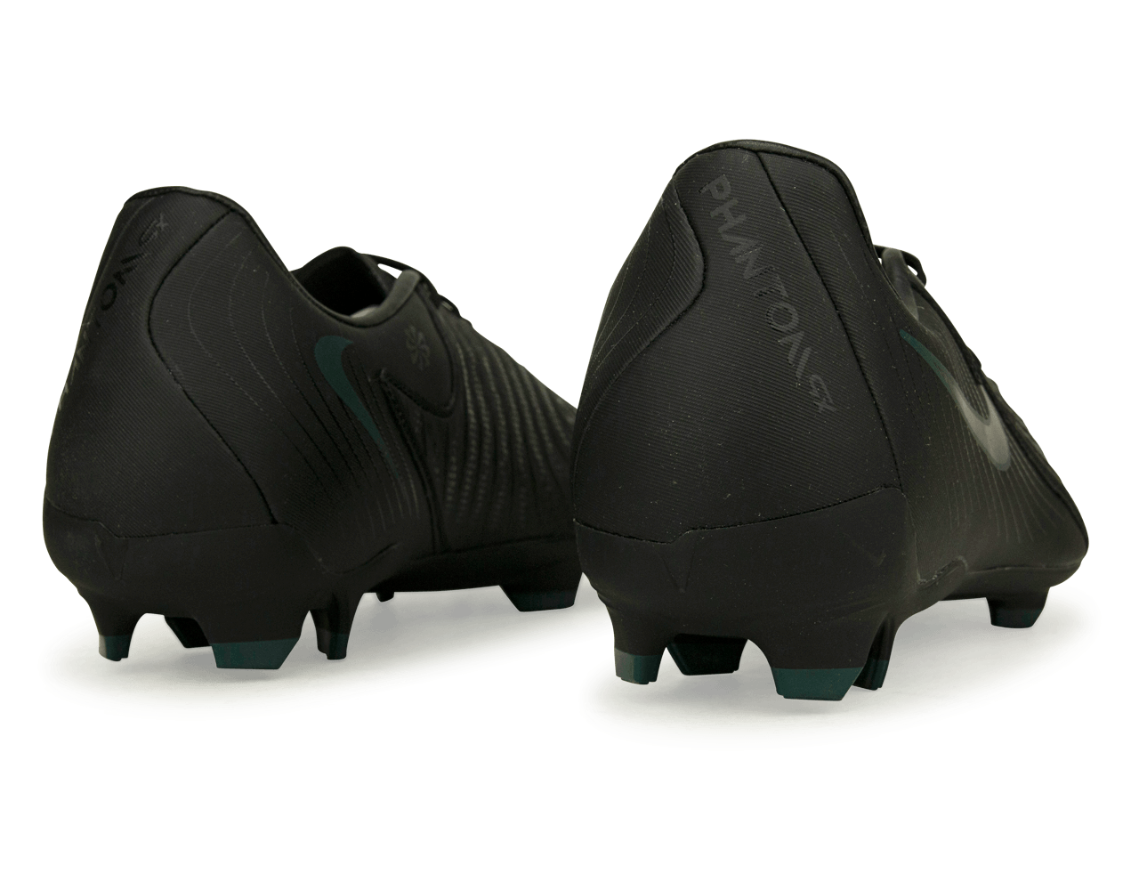 Nike Men's Phantom GX II Academy FG/MG Black/Deep Jungle、mySite、noshort