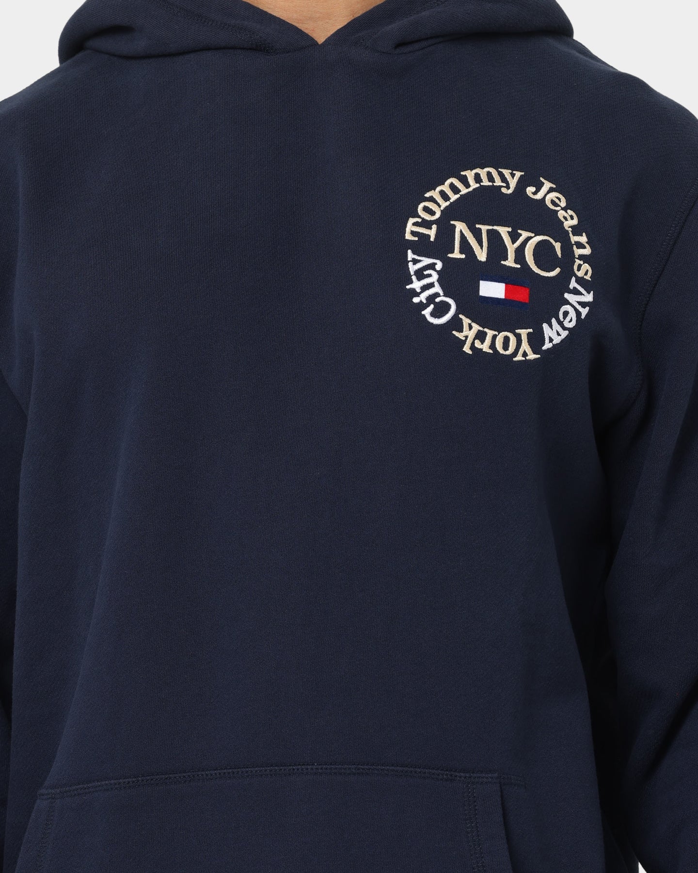 Tommy Jeans TJM Timeless Circle Hoodie Twilight Navy、mySite、zt4zffjzw