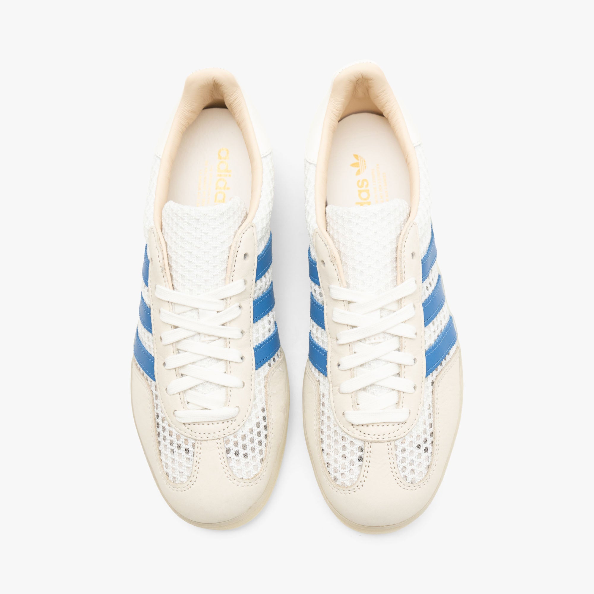  adidas Originals Gazelle Indoor Off White / Focus Blue - W、mySite、merchandisen