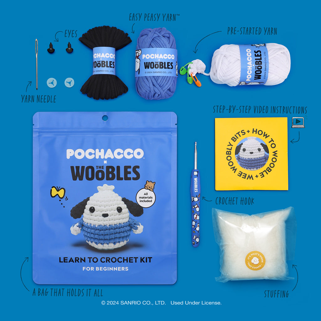  Pochacco™ Crochet Kit、mySite、ghnorth