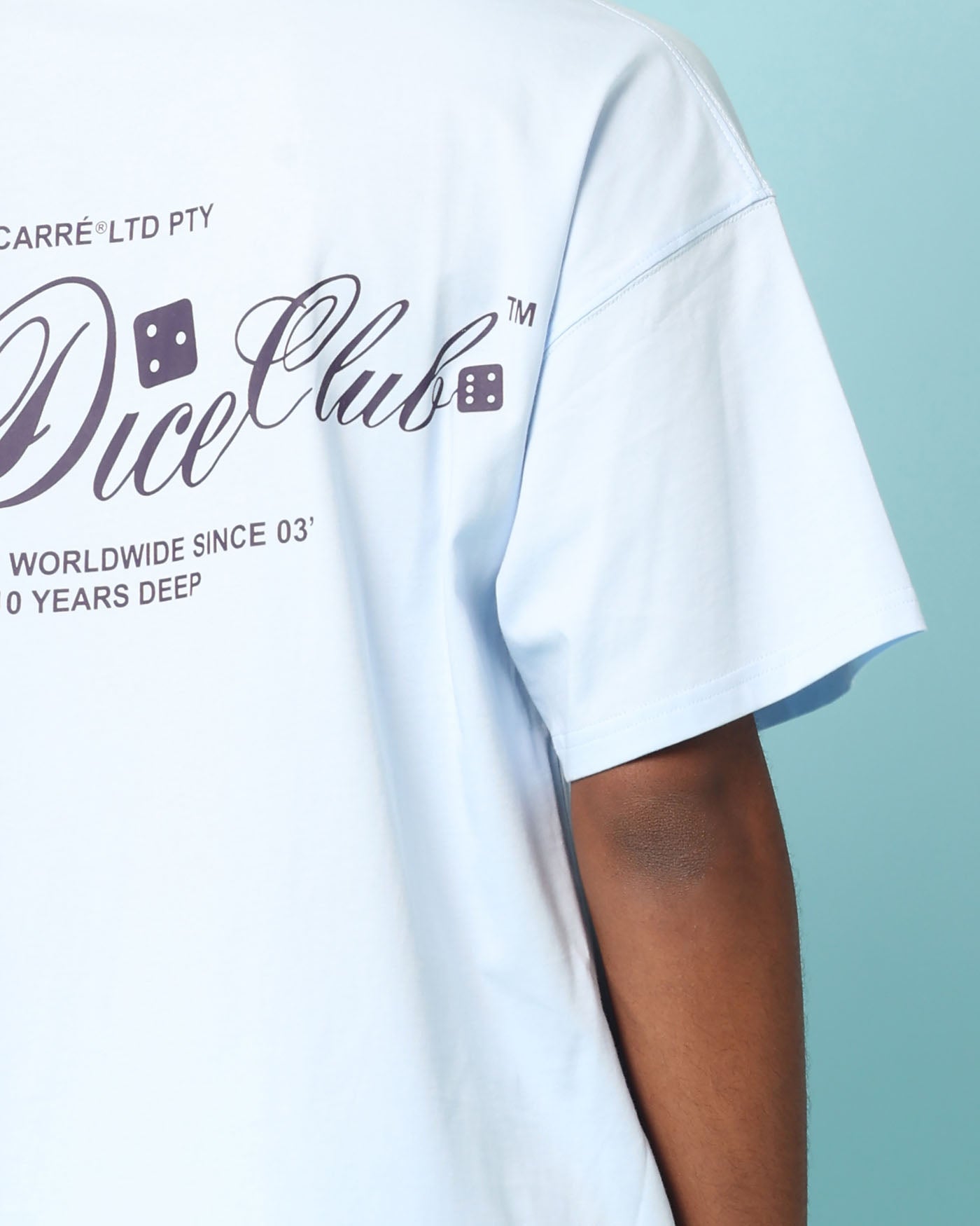 Carré Players Oversized T-Shirt Light Blue、mySite、zt4zffjzw